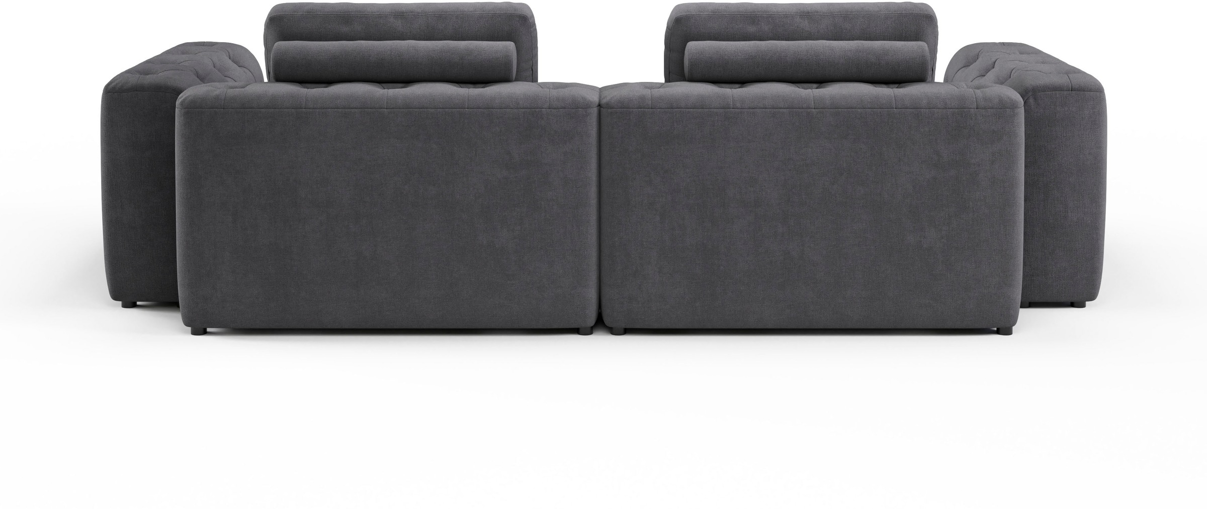 RAUM.ID 2,5-Sitzer »Cushid«, Modulsofa, bestehend aus 2 Teilen, Breite 268 cm