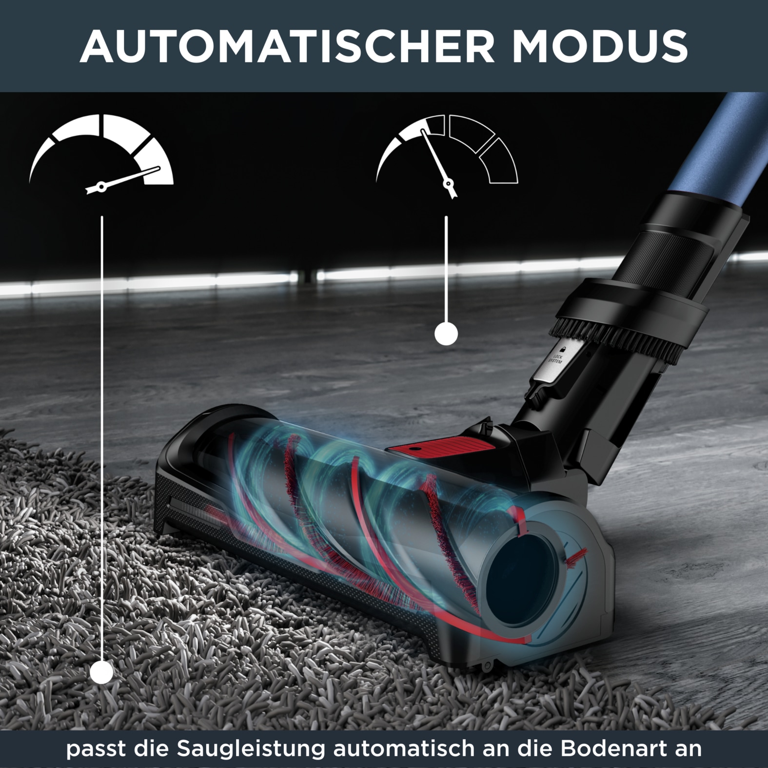 Rowenta Akku-Hand-und Stielstaubsauger »X-Force Flex 12.60 Aqua, Saugen und Wischen, automatischer Modus«, leistungsstark, Aqua Düse, hohes Fassungsvermögen, Flex-Gelenk, RH98C8