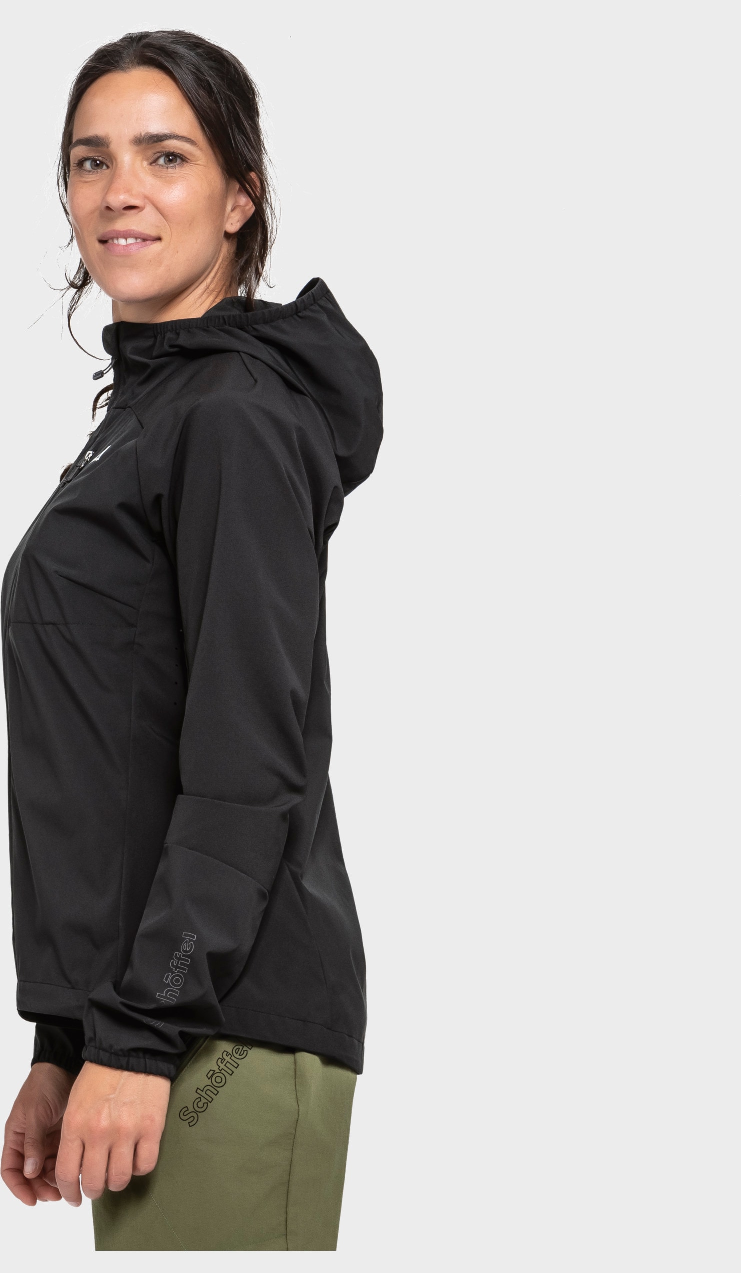 Schöffel Outdoorjacke »Hybrid Jk Style Mamry WMS« mit Kapuze