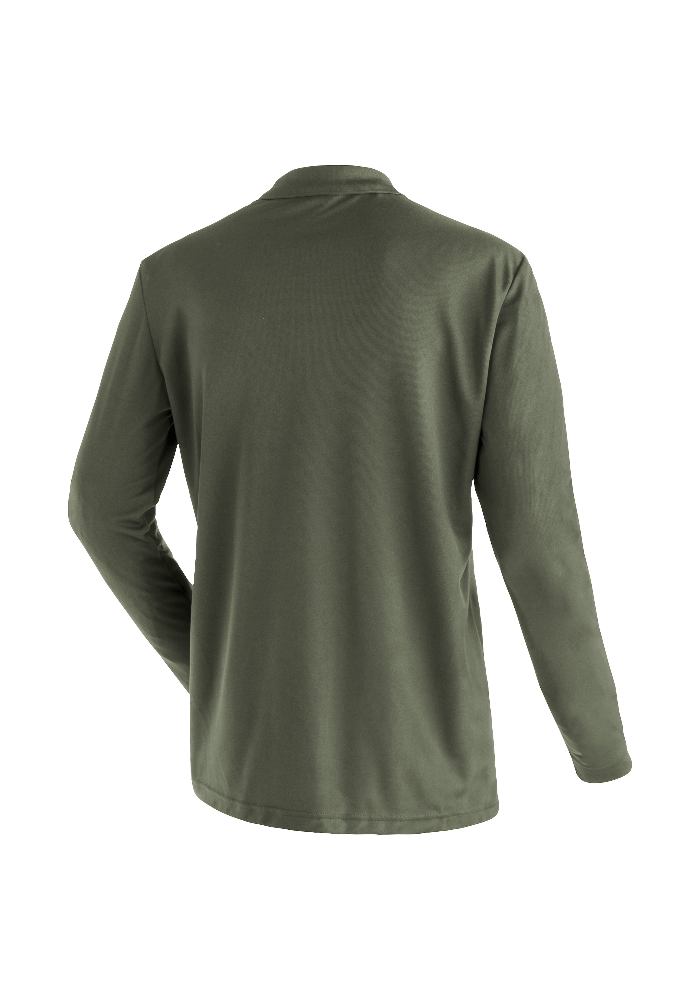 Maier Sports Langarm-Poloshirt »Ulrich L/S« Herren Polo langarm, leichtes Funktionsshirt, Langarmshirt, Reg. Fit