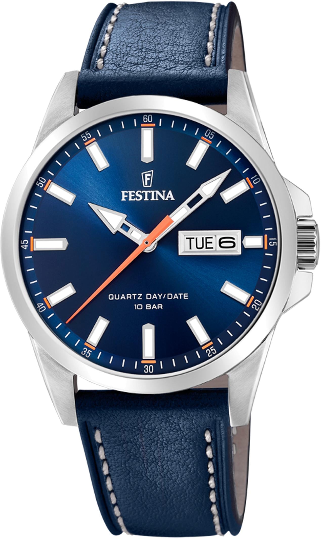 Festina Quarzuhr »F20358/3«, Armbanduhr, Herrenuhr