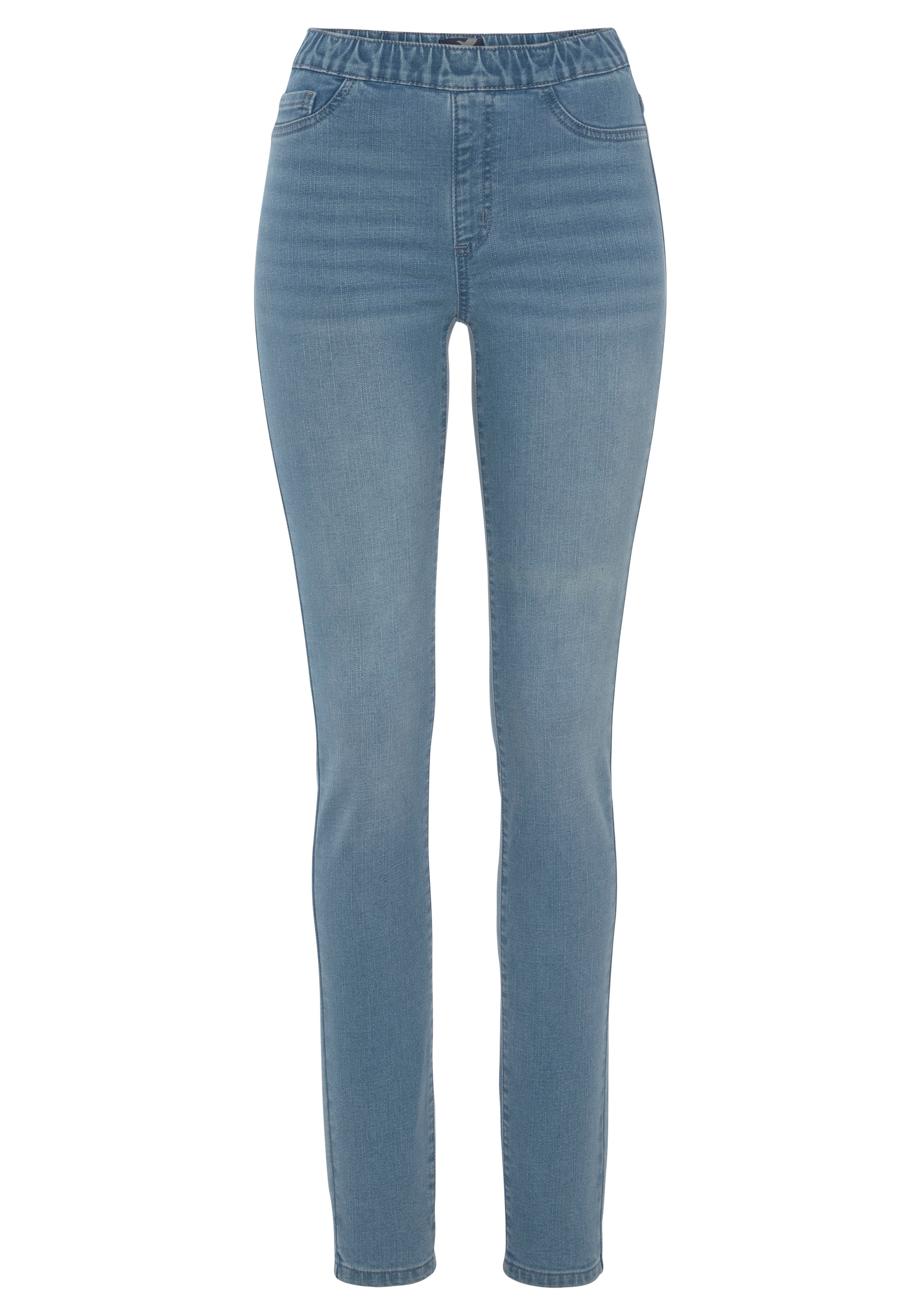 Arizona Jeansjeggings »mit leichtem Thermo Effekt«, extra-eng geschnitten, hohe Leibhöhe, mit Coinpocket