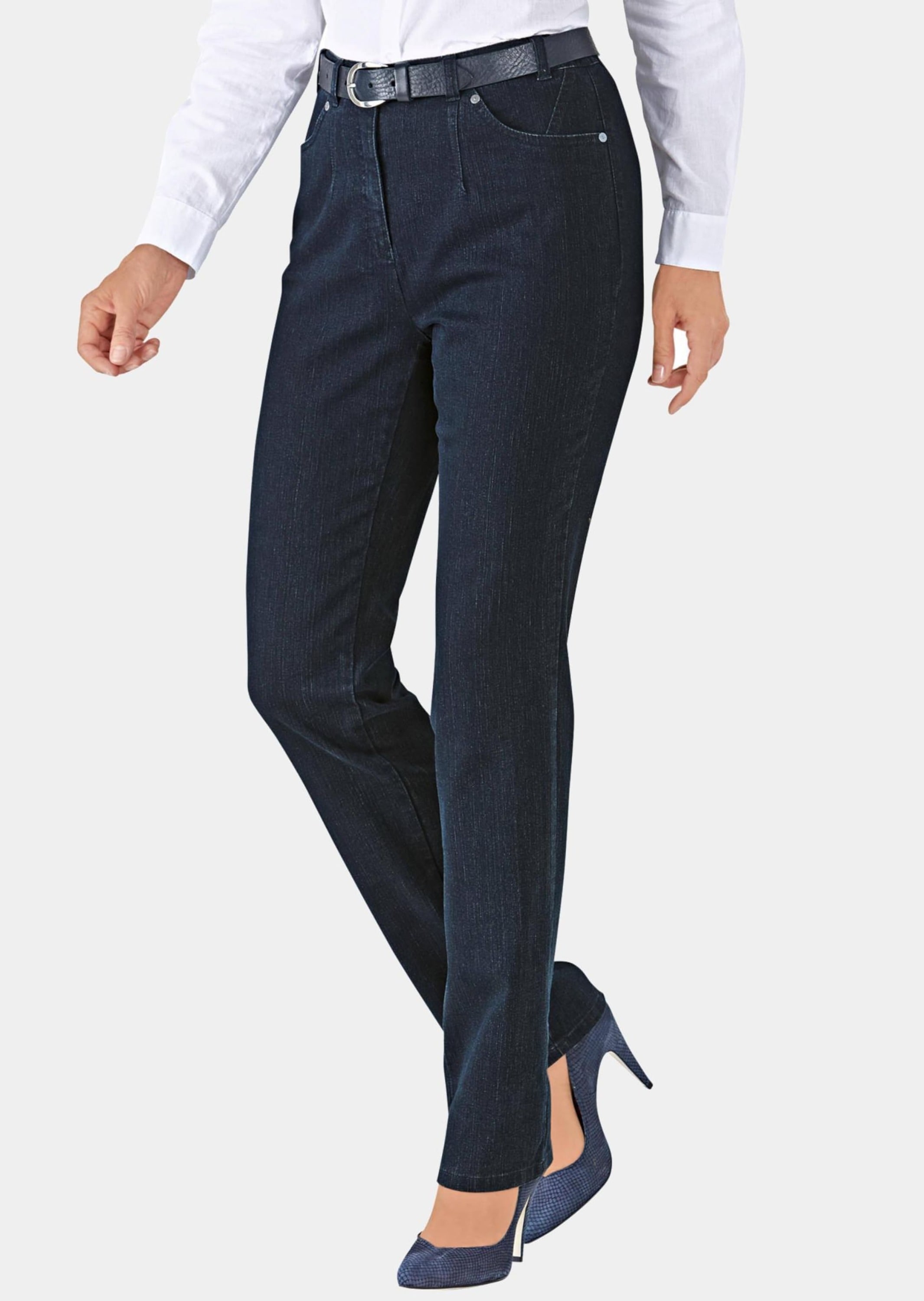 GOLDNER Regular-fit-Jeans »Jeanshose Carla Schlichte Jeanshose Carla«