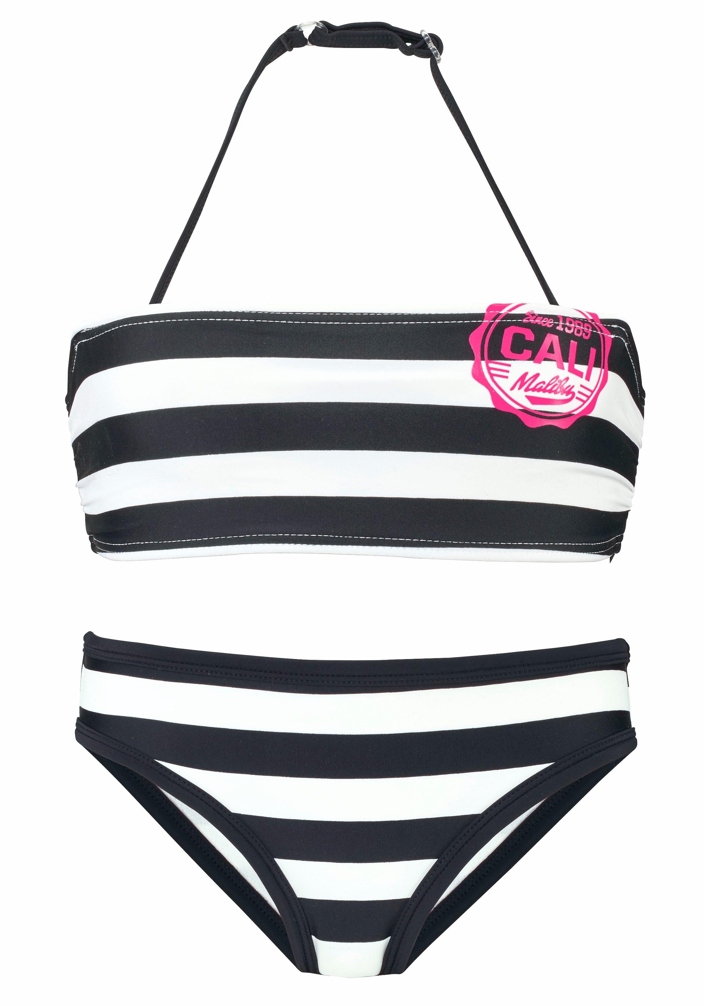 Bench. trendigen mit bei Bandeau-Bikini, Streifen