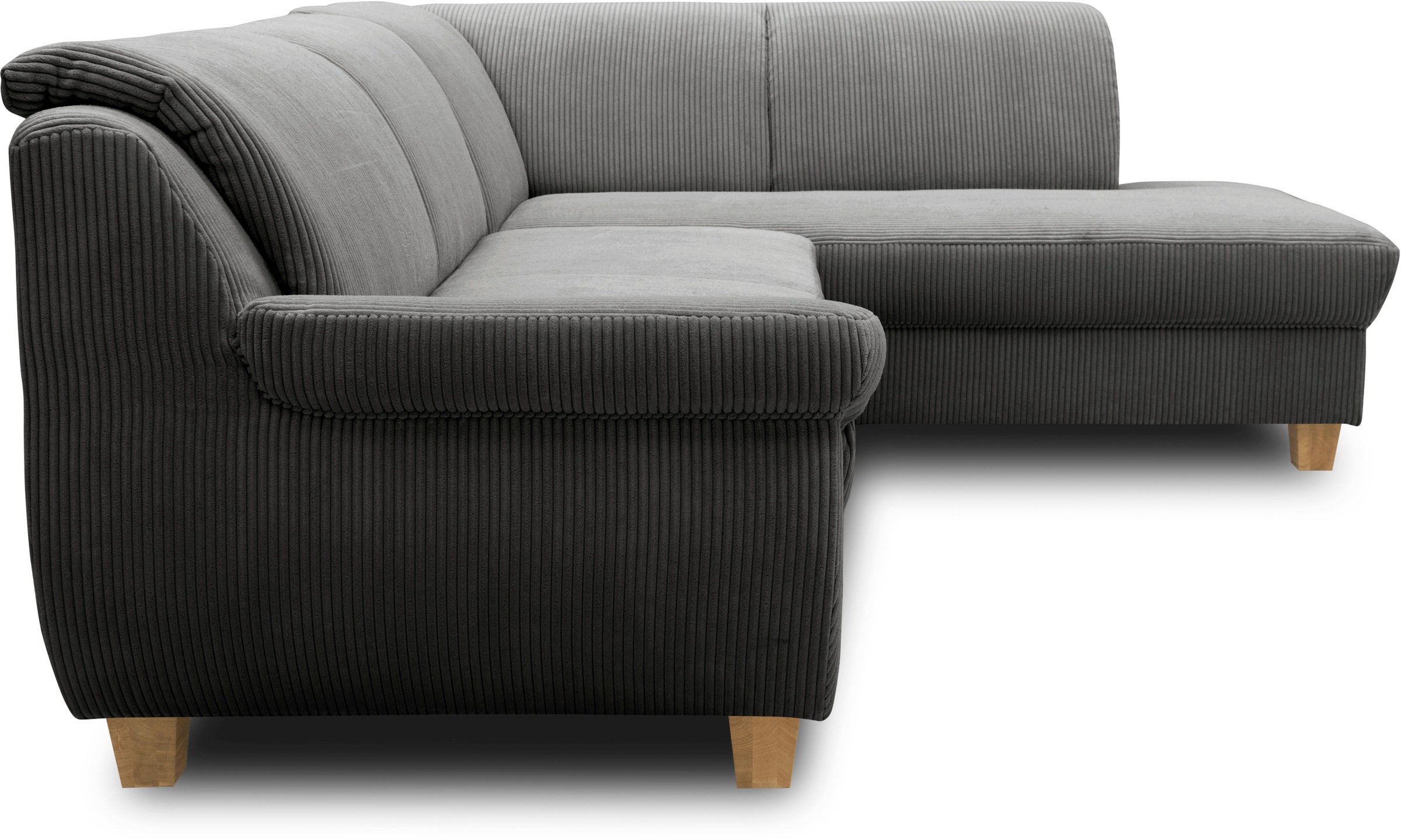 Home affaire Ecksofa »Yesterday L-Form«, wahlweise mit Bettfunktion, auch in Cord