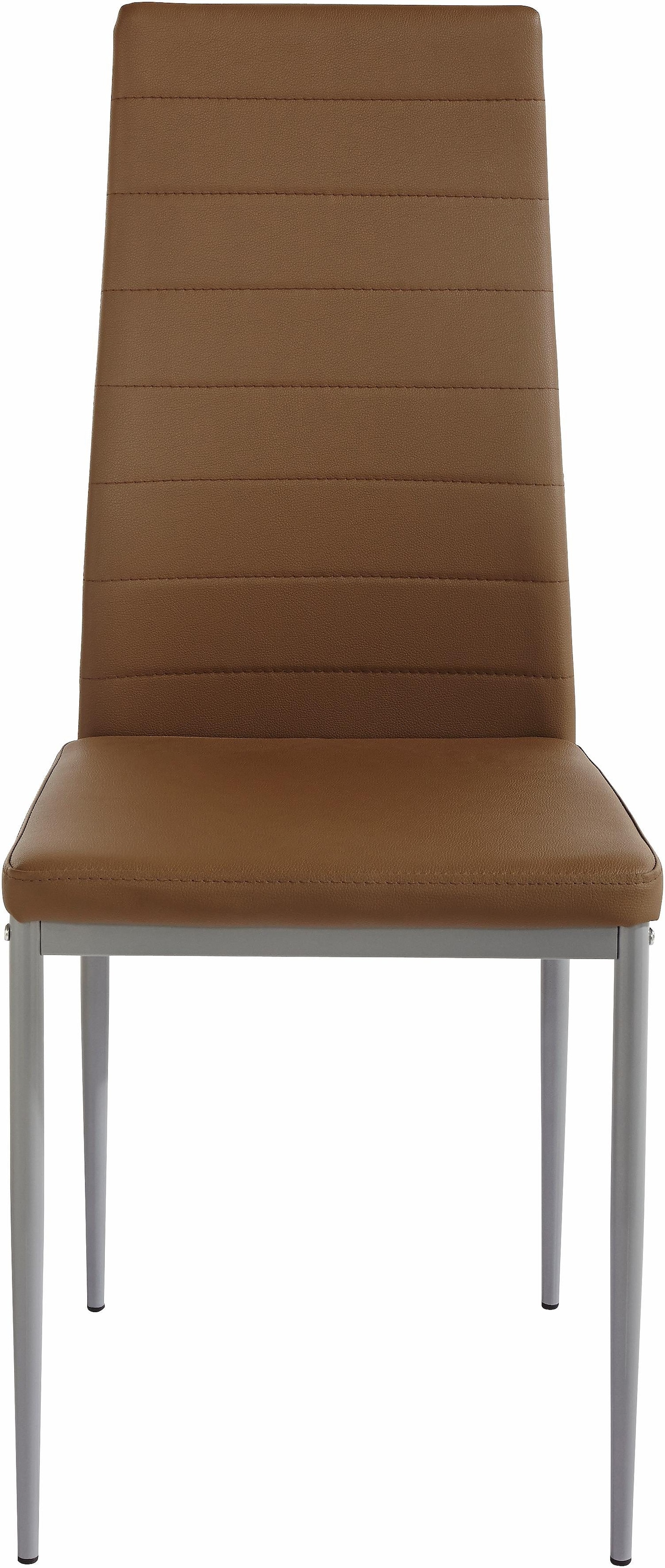 Homexperts Esszimmerstuhl »Pegasus« (Set) 4 Stk.Bezug in Kunstleder