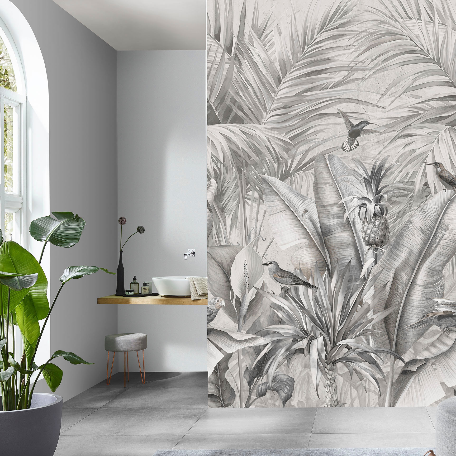 Fashion for walls Fototapete »Ayana« geblümt glatt Phthalate frei