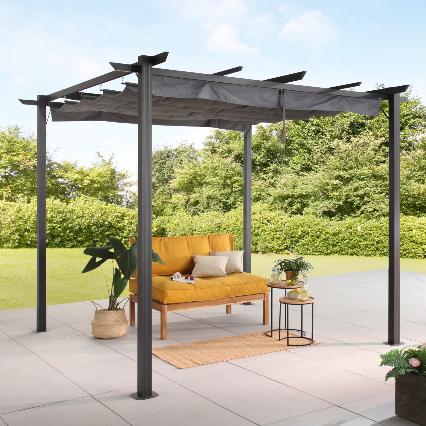 KONIFERA Pavillon-Ersatzdach geeignet für "Tilos", BxT: 233x238 cm