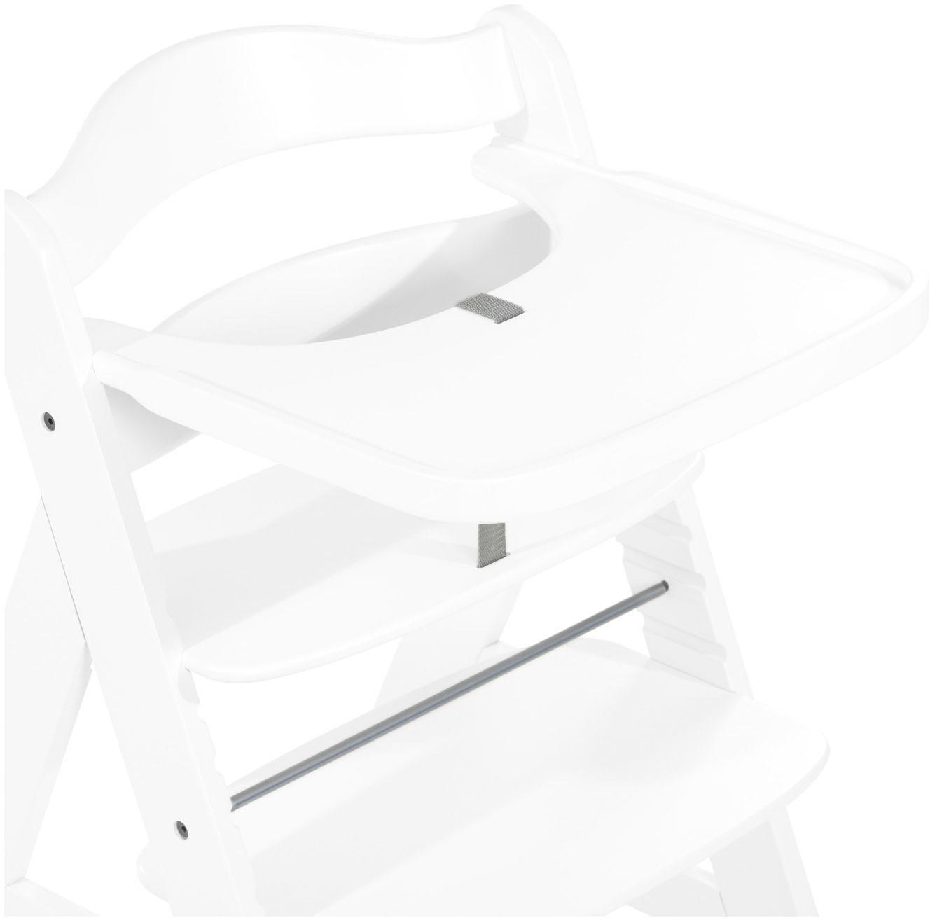 Hauck Hochstuhltablett »Alpha Wooden Tray Essbrett, white« für Hochstühle Alpha+ und Alpha+ Select