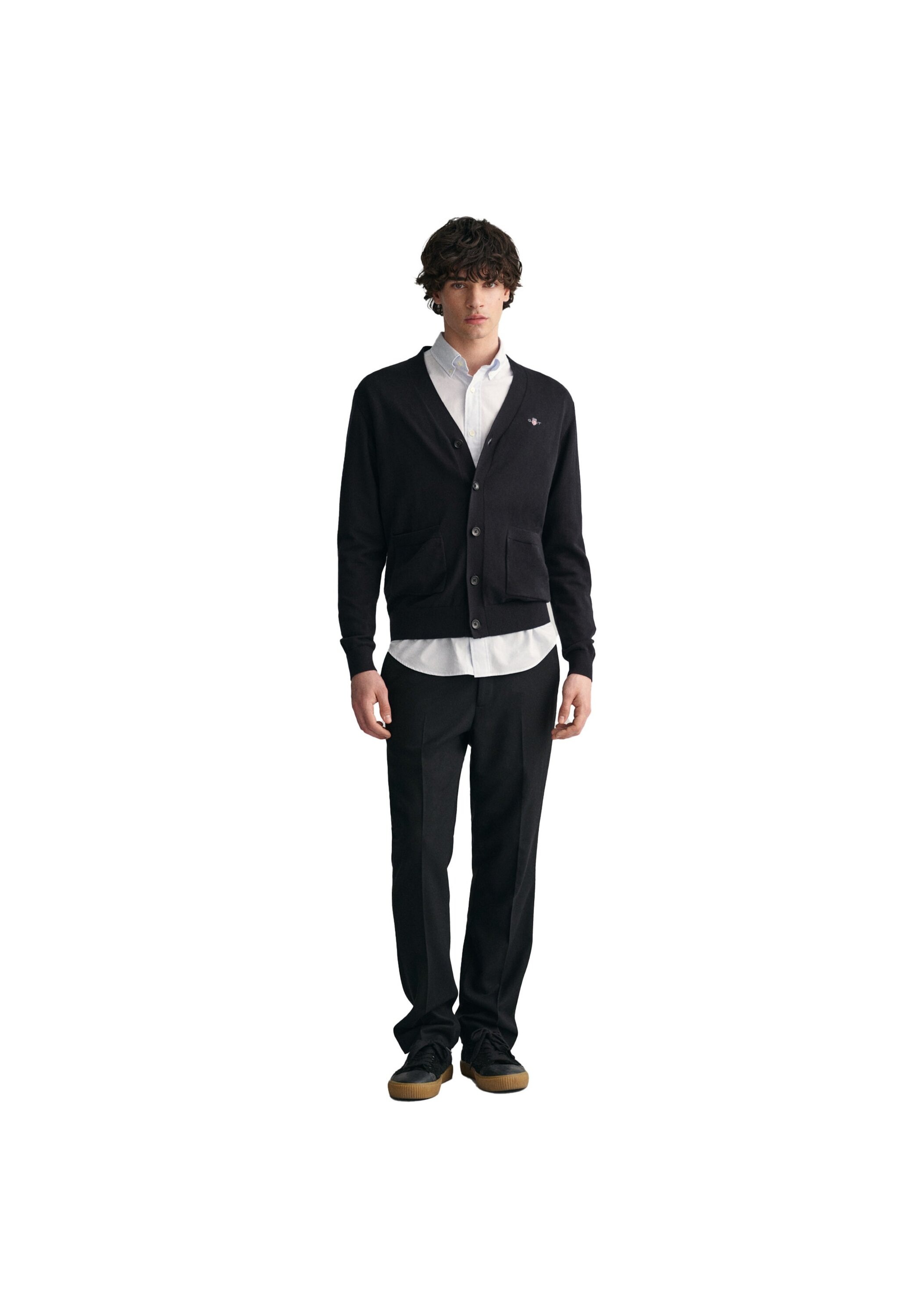 Gant Sweatshirt »Strickjacke CLASSIC COTTON V-CARDIGAN«
