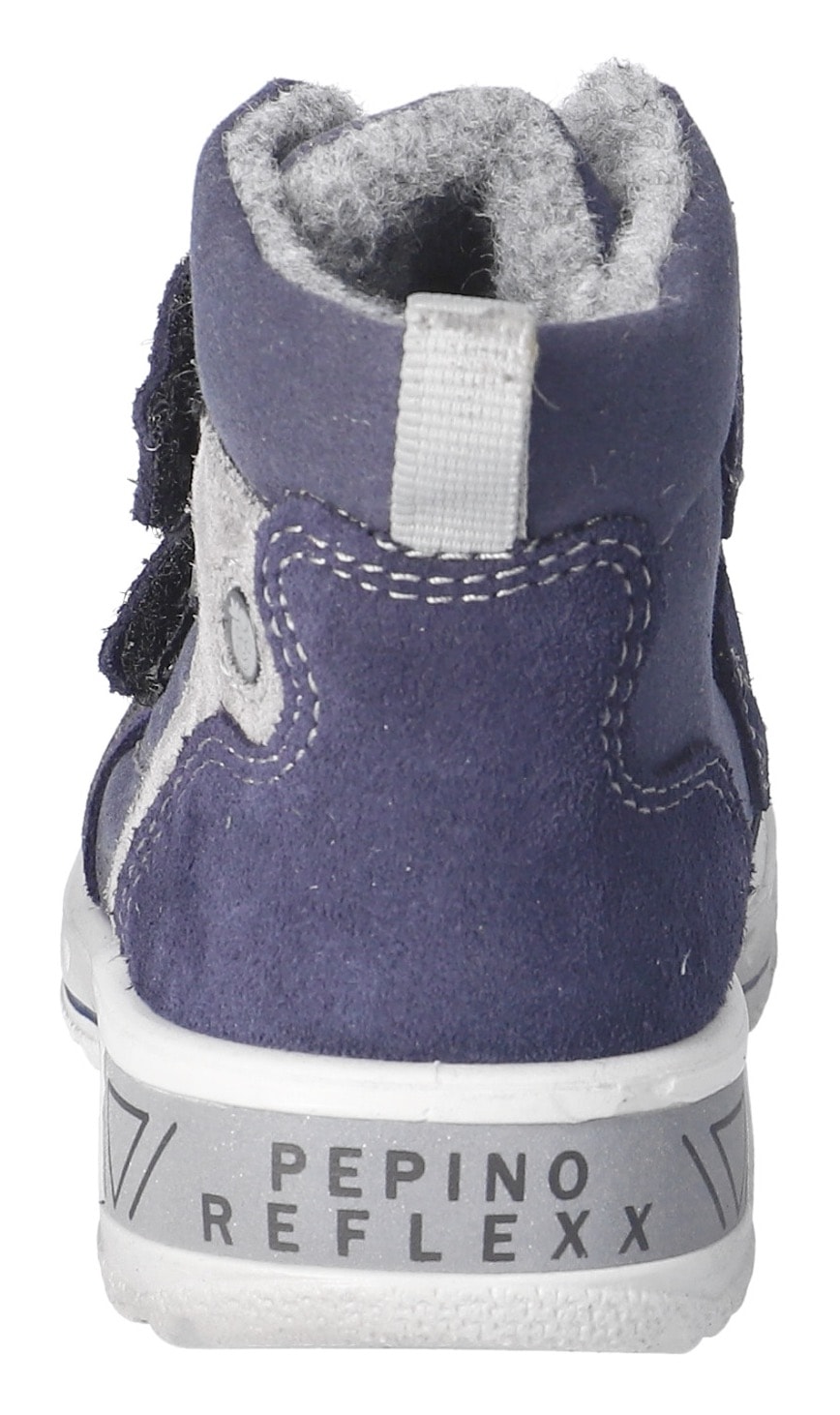 PEPINO by RICOSTA Lauflernschuh »Janne 50 WMS: weit«  Klettstiefel, Winterboots mit Sympatex, Größenschablone zum Download