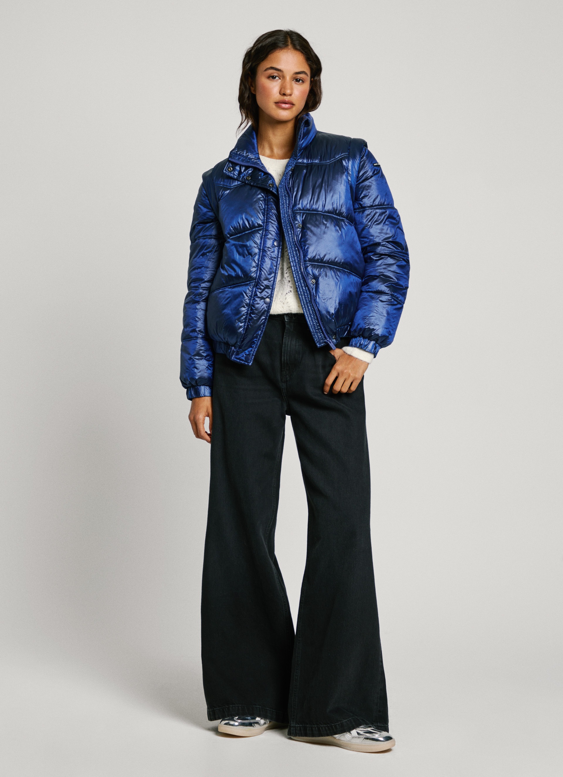 Pepe Jeans Steppjacke »FLORA«, im praktischen 2-in-1 Design