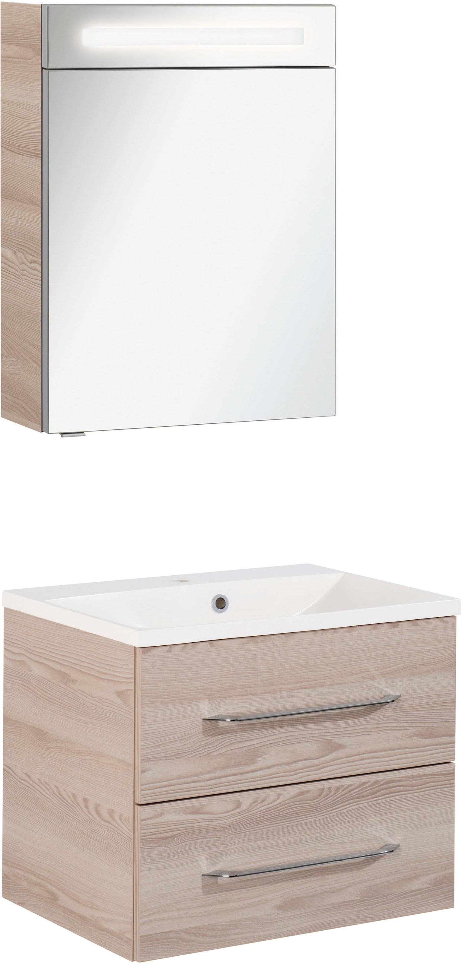 FACKELMANN Waschtisch "Waschplatz-Set B.Clever" 3-teilig