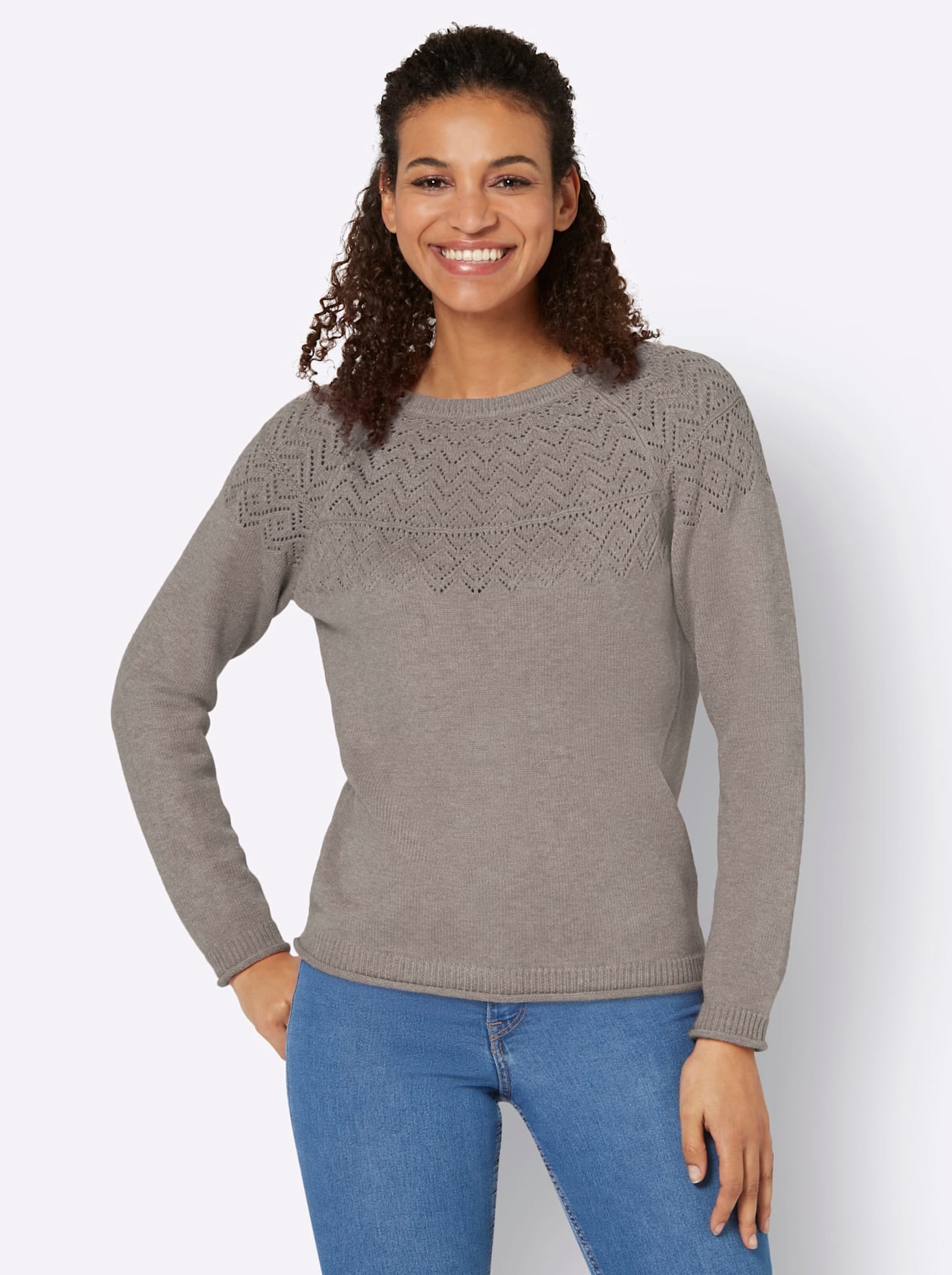 Inspirationen Ajourpullover »Ajour-Pullover«