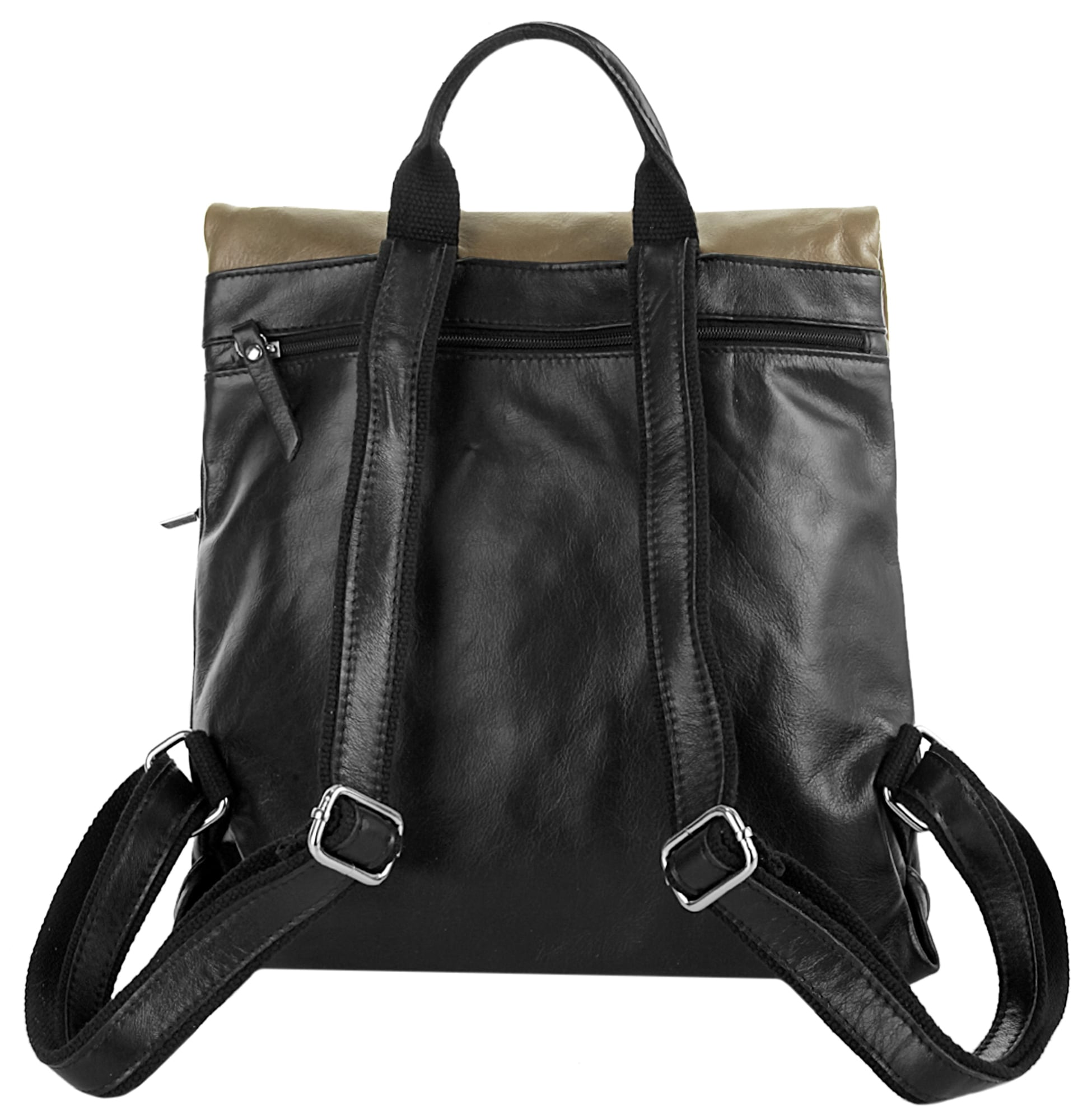 Cluty Cityrucksack, echt Leder, Made in Italy