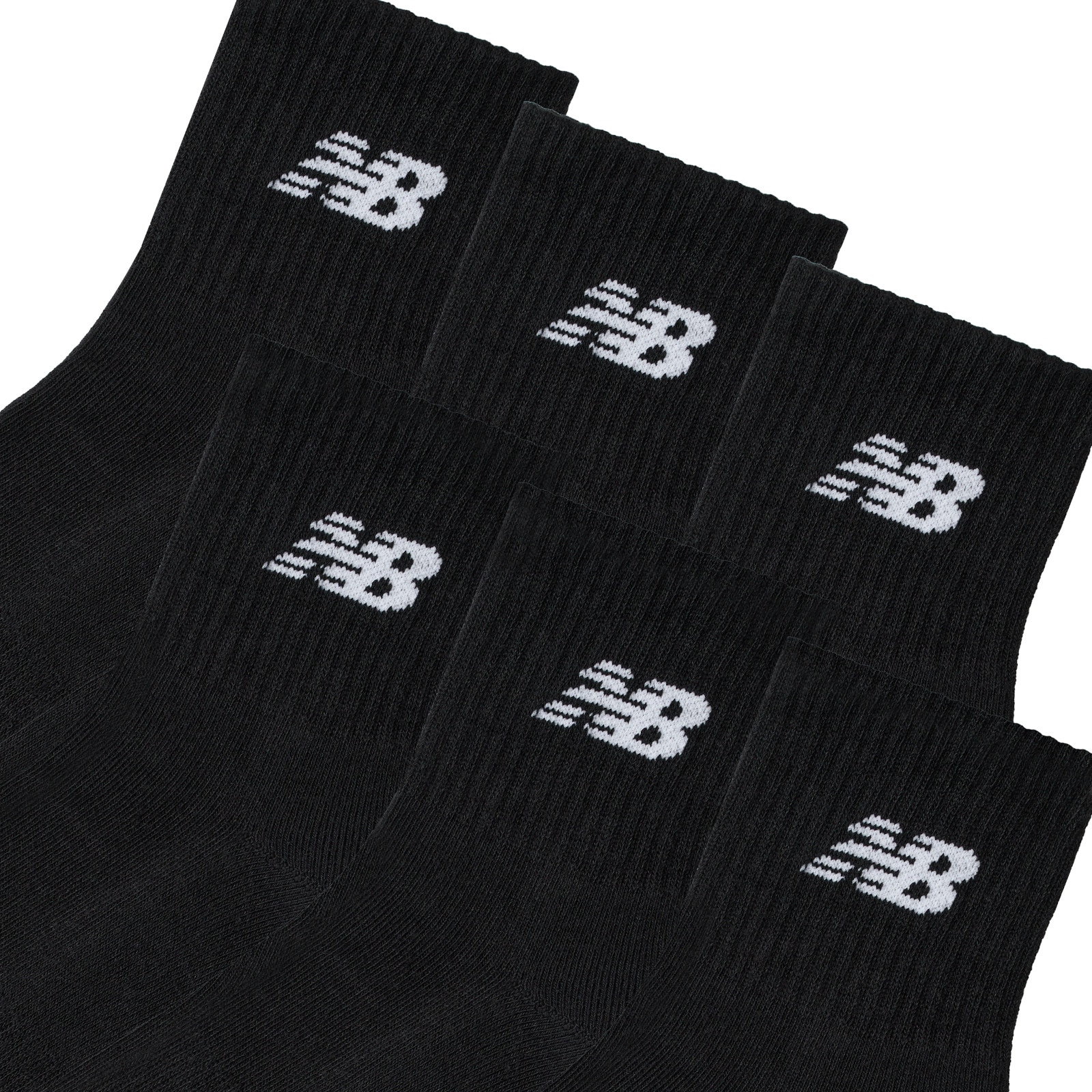 New Balance Sportsocken »EVERYDAY ANKLE 6 PAIRS« 6 Paar tlg. für Erwachsene, sportlicher Stil, Set mit 6 Teilen, aus Baumwolle