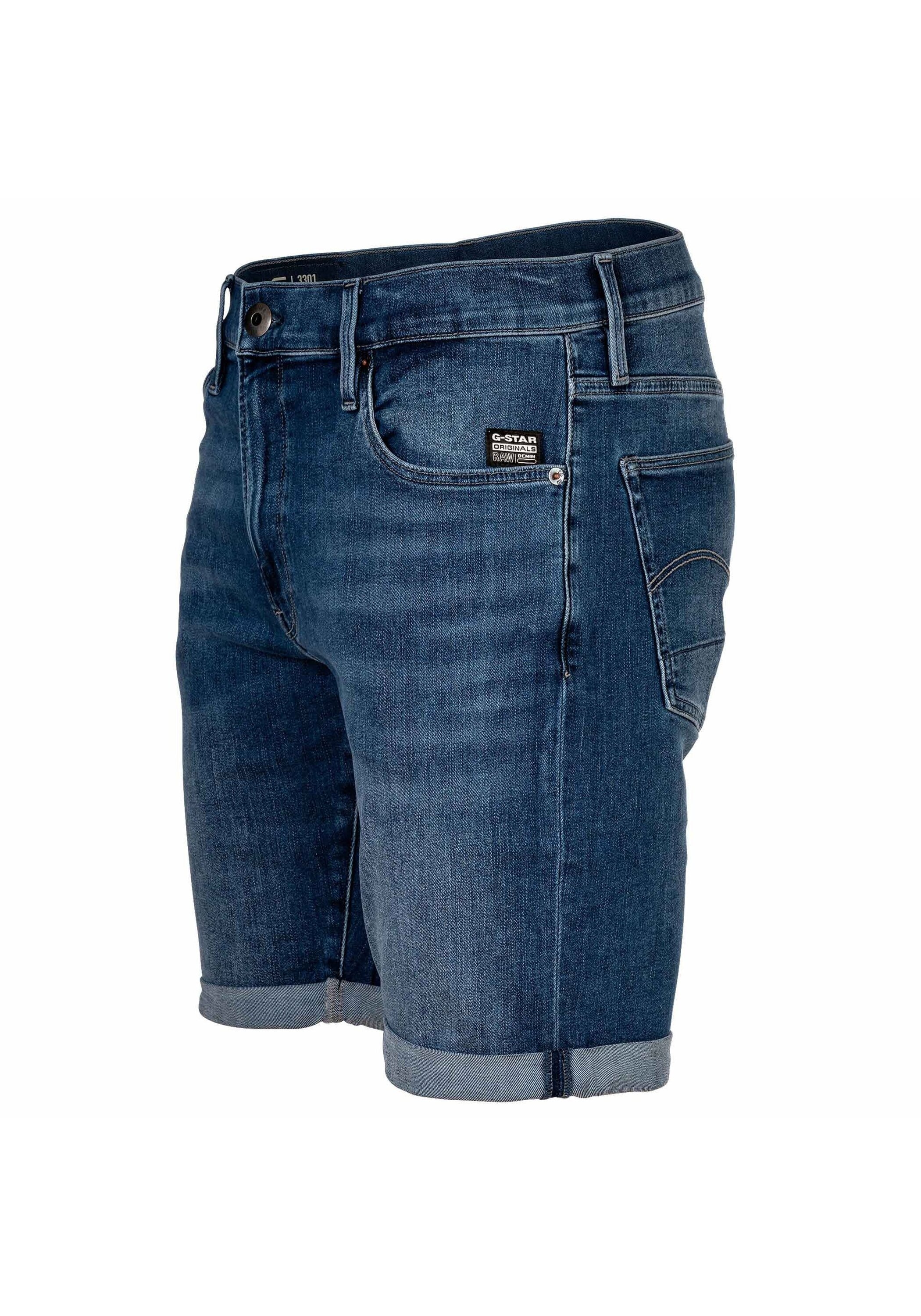 G-STAR Webhose »Jeans 3301 Slim Short Elto Stretch«
