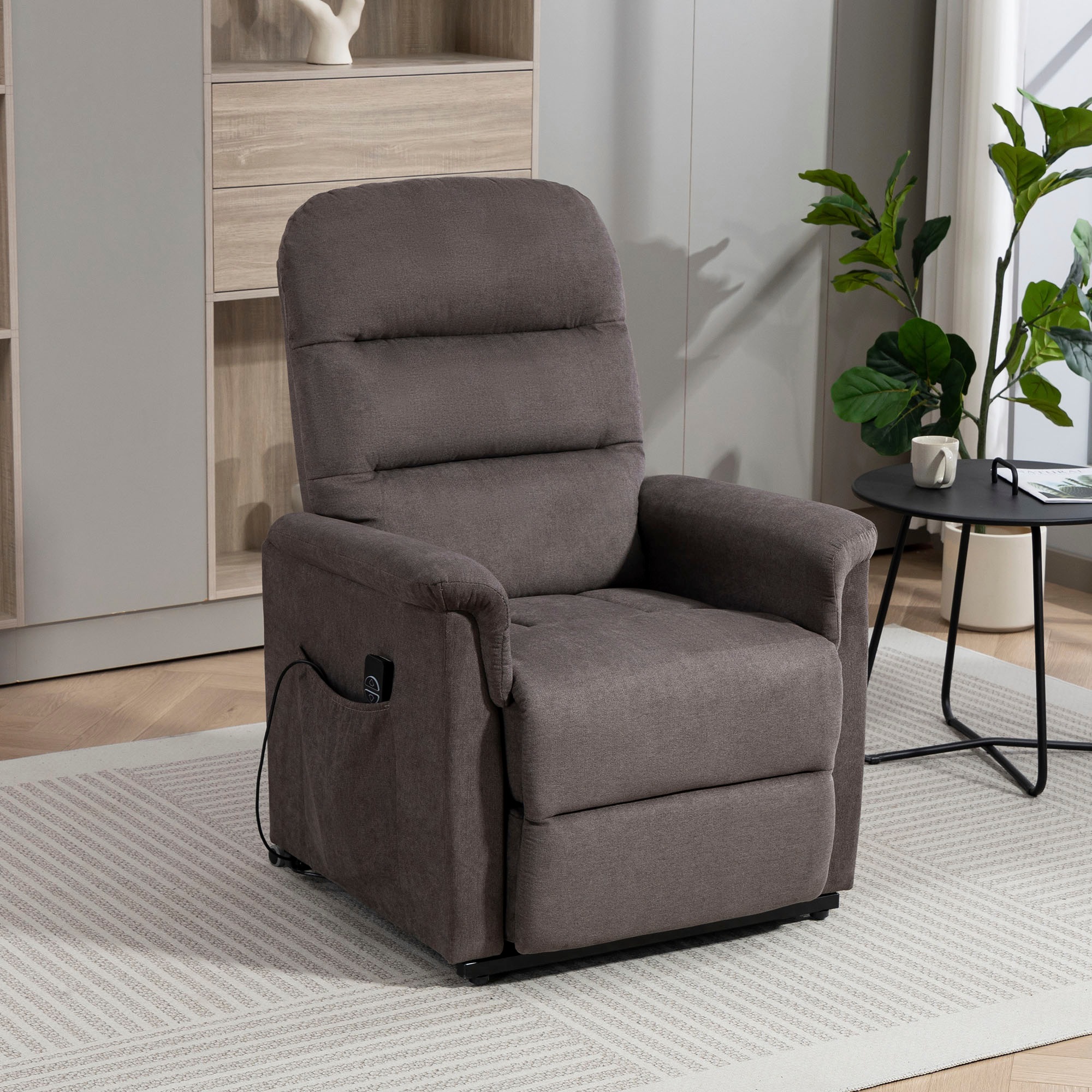Duo Collection TV-Sessel "Whitehorse XXL bis 150 kg belastbar, mit elektrischer Aufstehhilfe" Relaxfunktion und Taschenfederkern mit Stahlwellenunterfederung