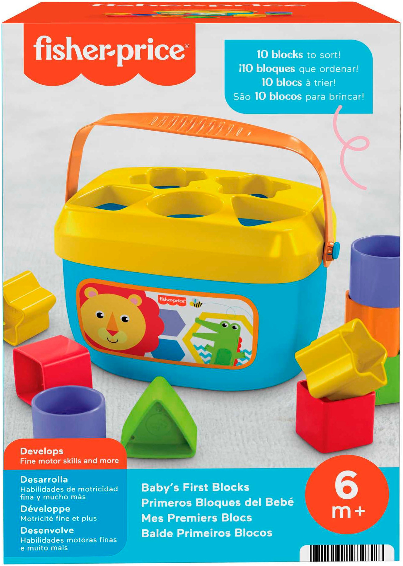 Fisher-Price® Steckspielzeug »Babys erste Bausteine«, (Set)