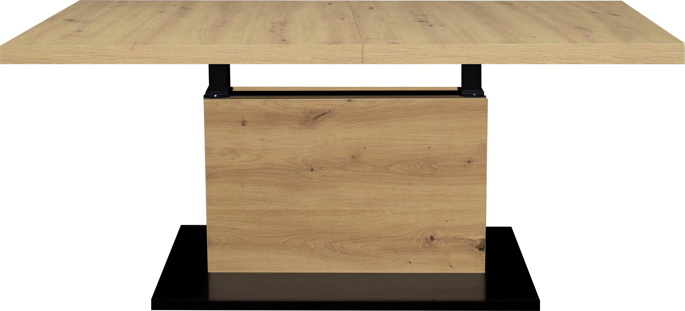 Mäusbacher Couchtisch »Lift Couchtisch«, höhenverstellbar 56-75cm, Breite Tischplatte 120-160cm, Metallgestell