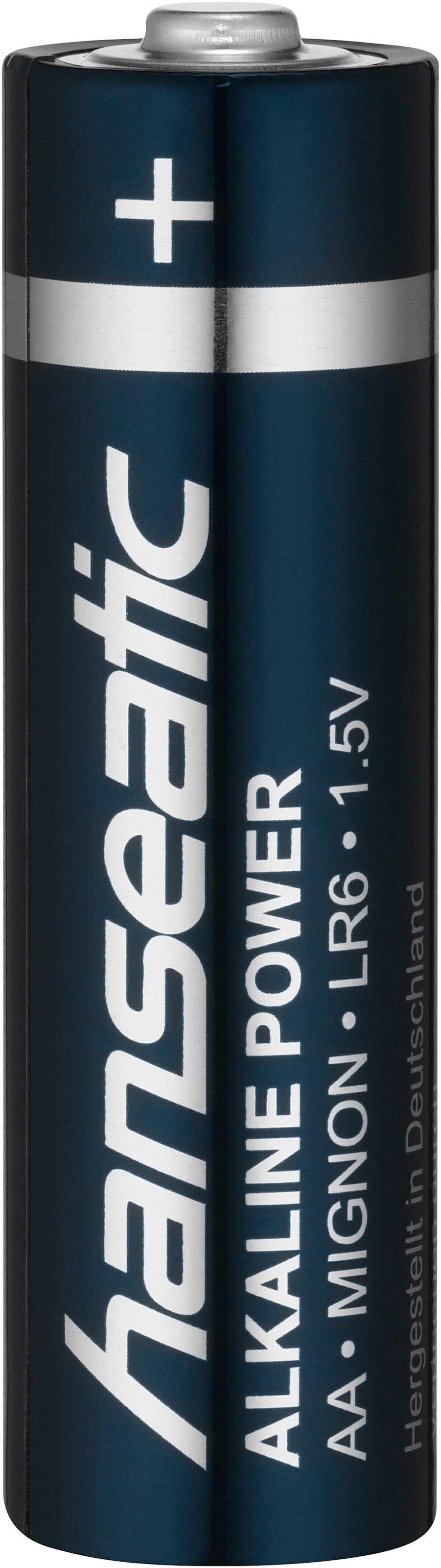 Hanseatic Batterie »40er Pack Alkaline Power, AA Mignon«, LR06, (Packung, 40 St.)