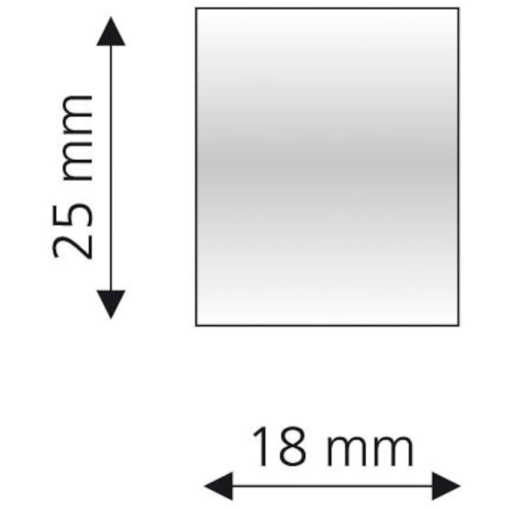 Liedeco Gardinenstangen-Endstück »Endstück, Endknopf edelstahl-optik "France" Endkappe - 1 Stück«, (1 St.)