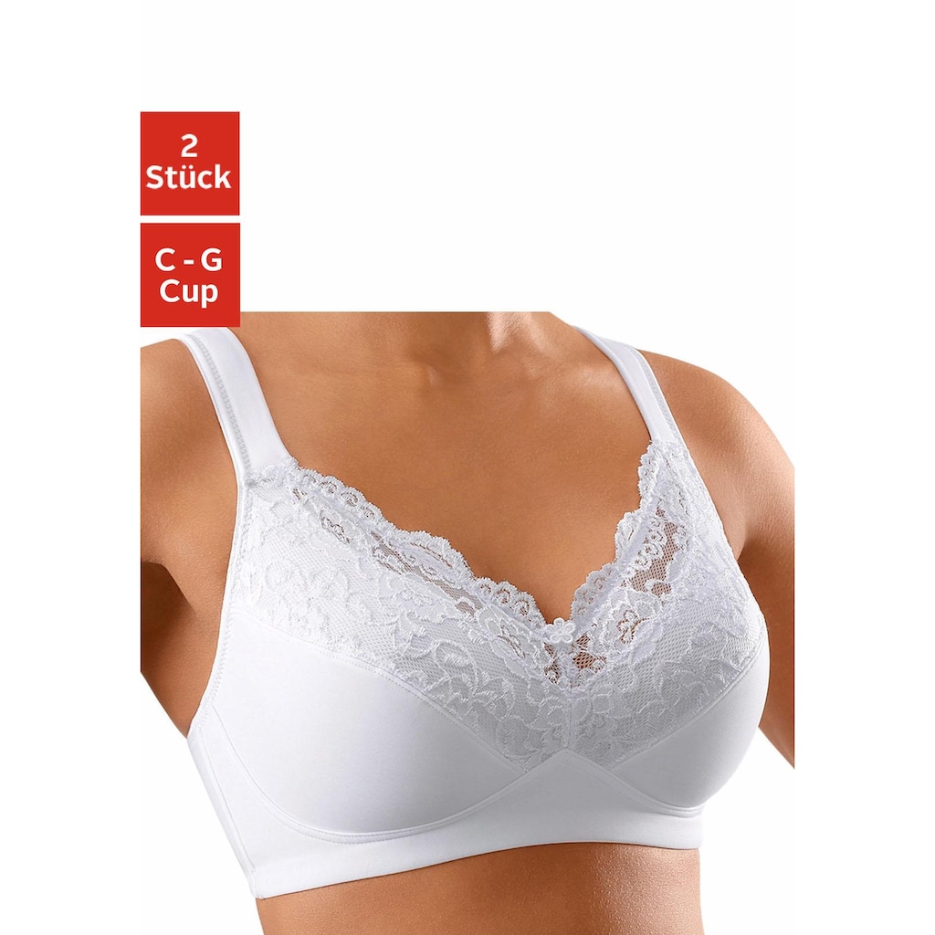 petite fleur Soft-BH, (Packung, 2 Stück)