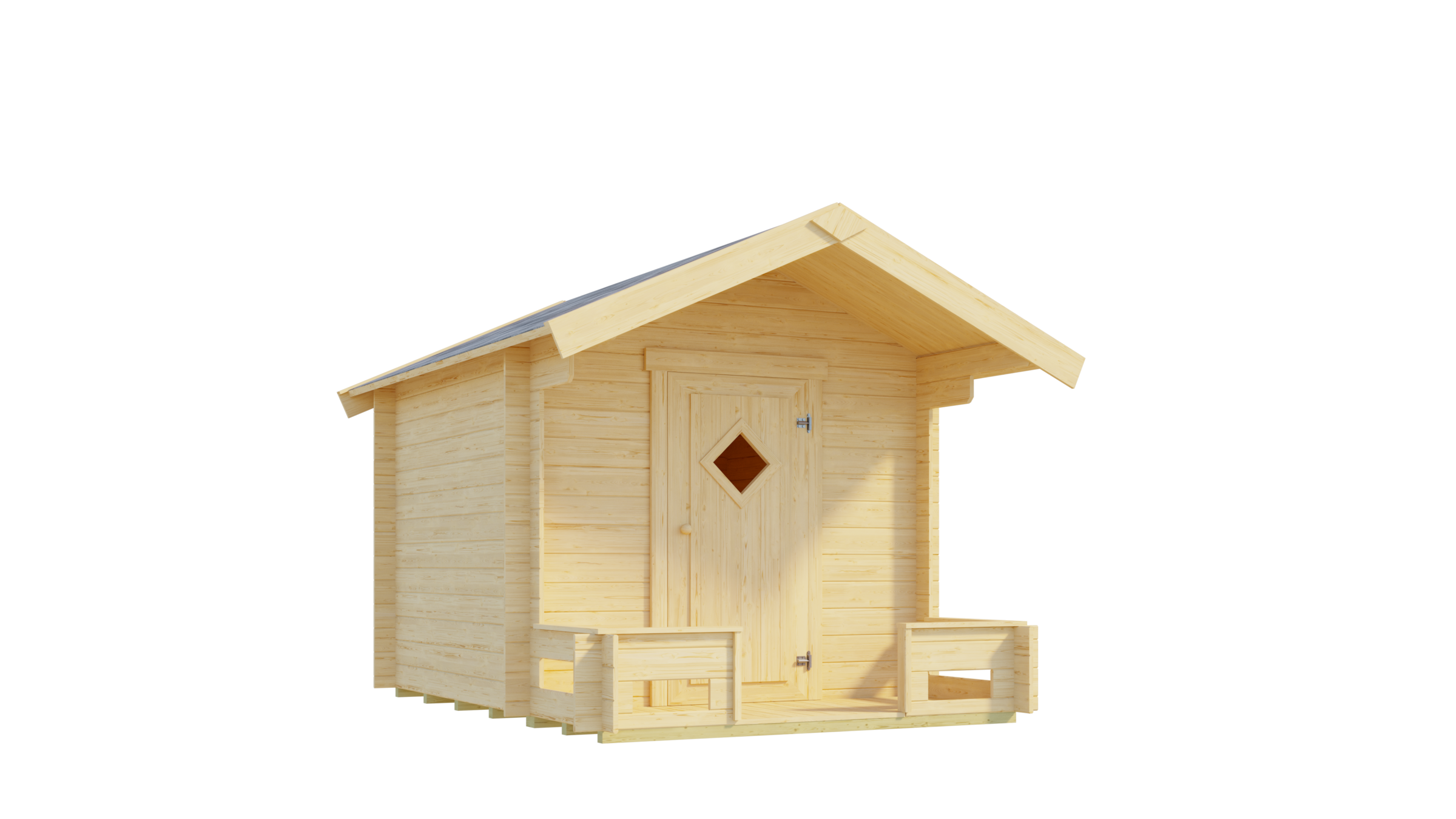 Nordic Holz Spielhaus »PINOCCHIO« BxTxH: 219x270x188 cm