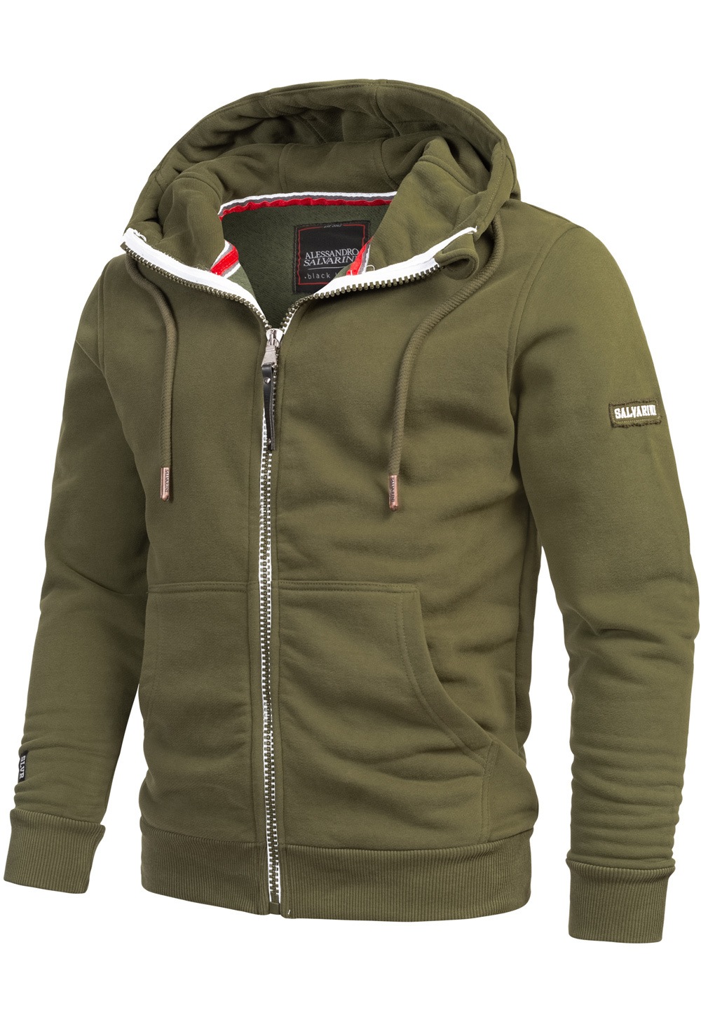 Alessandro Salvarini Sweatjacke »Alessandro Salvarini Herren Sweatjacke AS293«