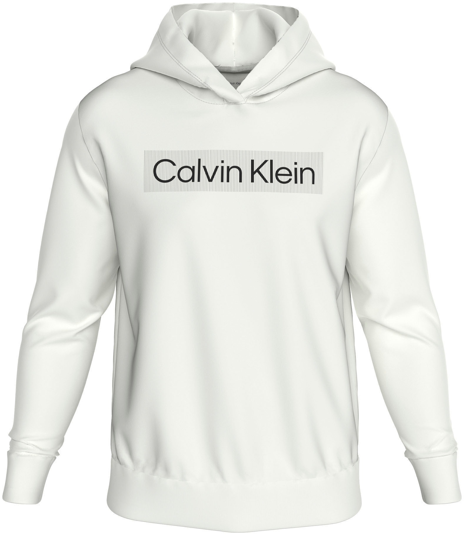 Calvin Klein Kapuzensweatshirt »BOX STRIPED LOGO HOODIE«, mit Logoschriftzug