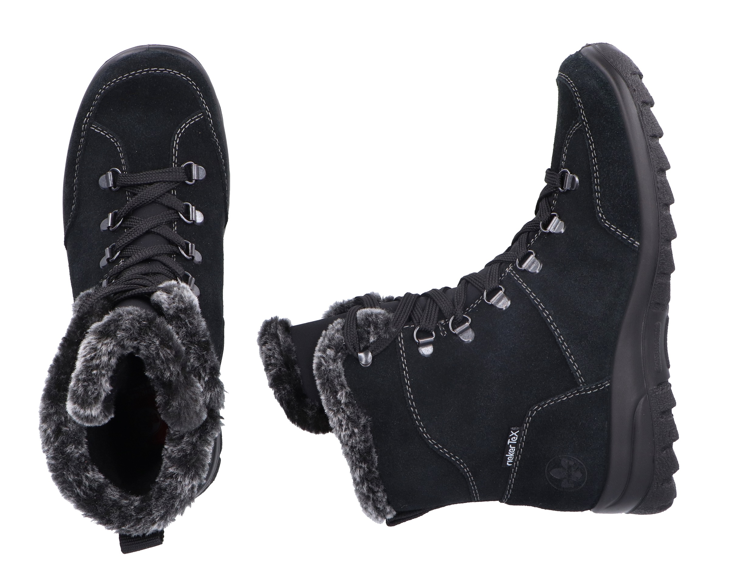 Rieker Winterboots, Schnürboots, Stiefelette mit wasserabweisender riekerTEX-Membran
