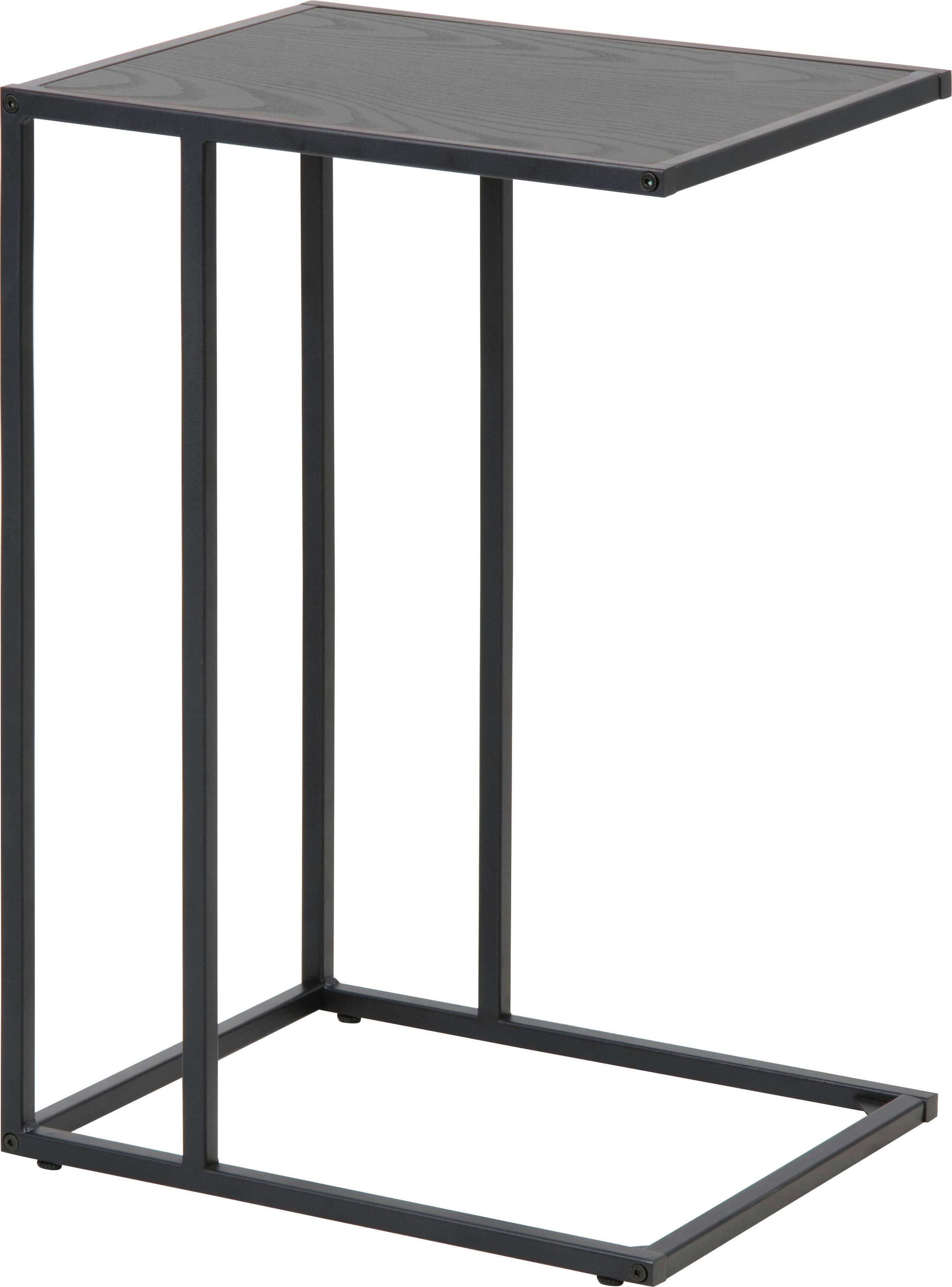 ACTONA GROUP Beistelltisch, mit schmalen Metallgestell im modernen Industrie-Look, Höhe 63 cm