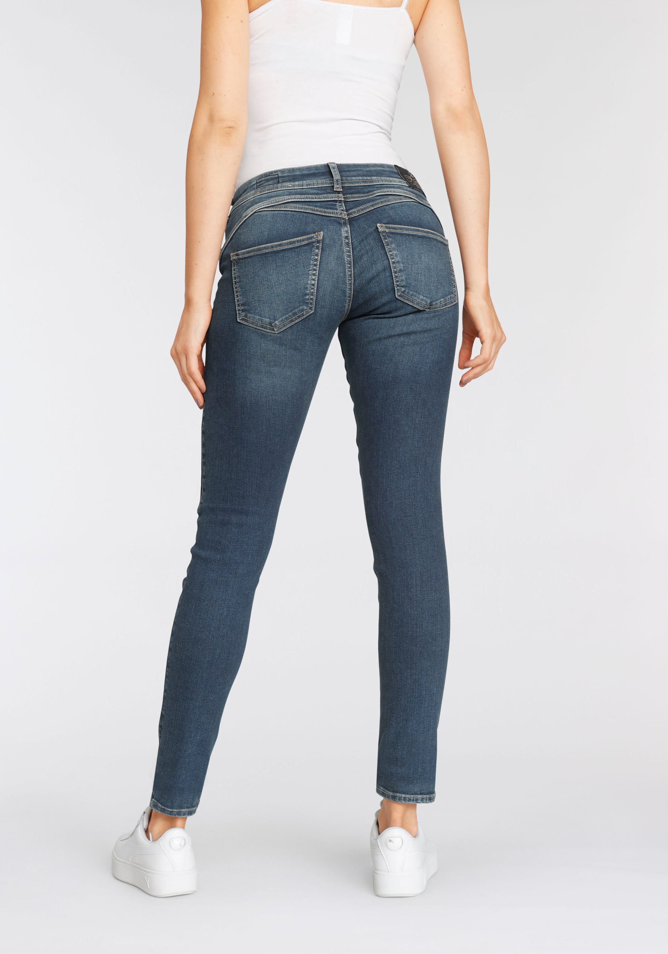 Herrlicher 7/8Jeans »GINA CROPPED POWERSTRETCH«, mit