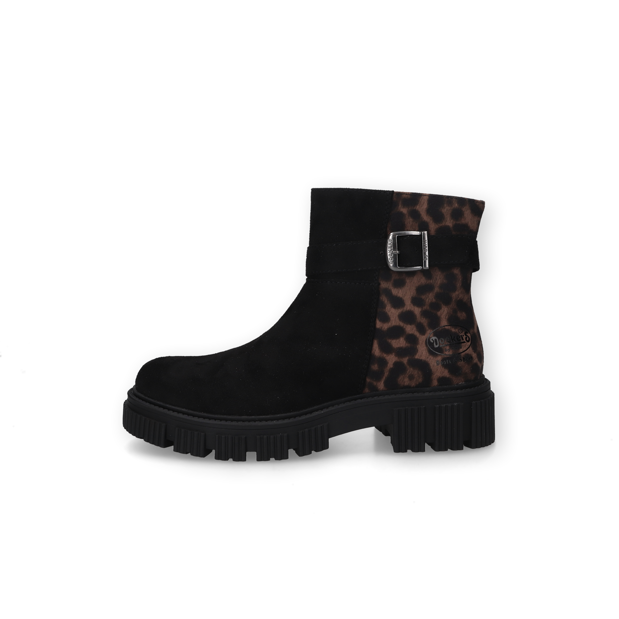 Dockers by Gerli Bikerboots  Stiefelette, Boots mit aktuellem Leo-Print