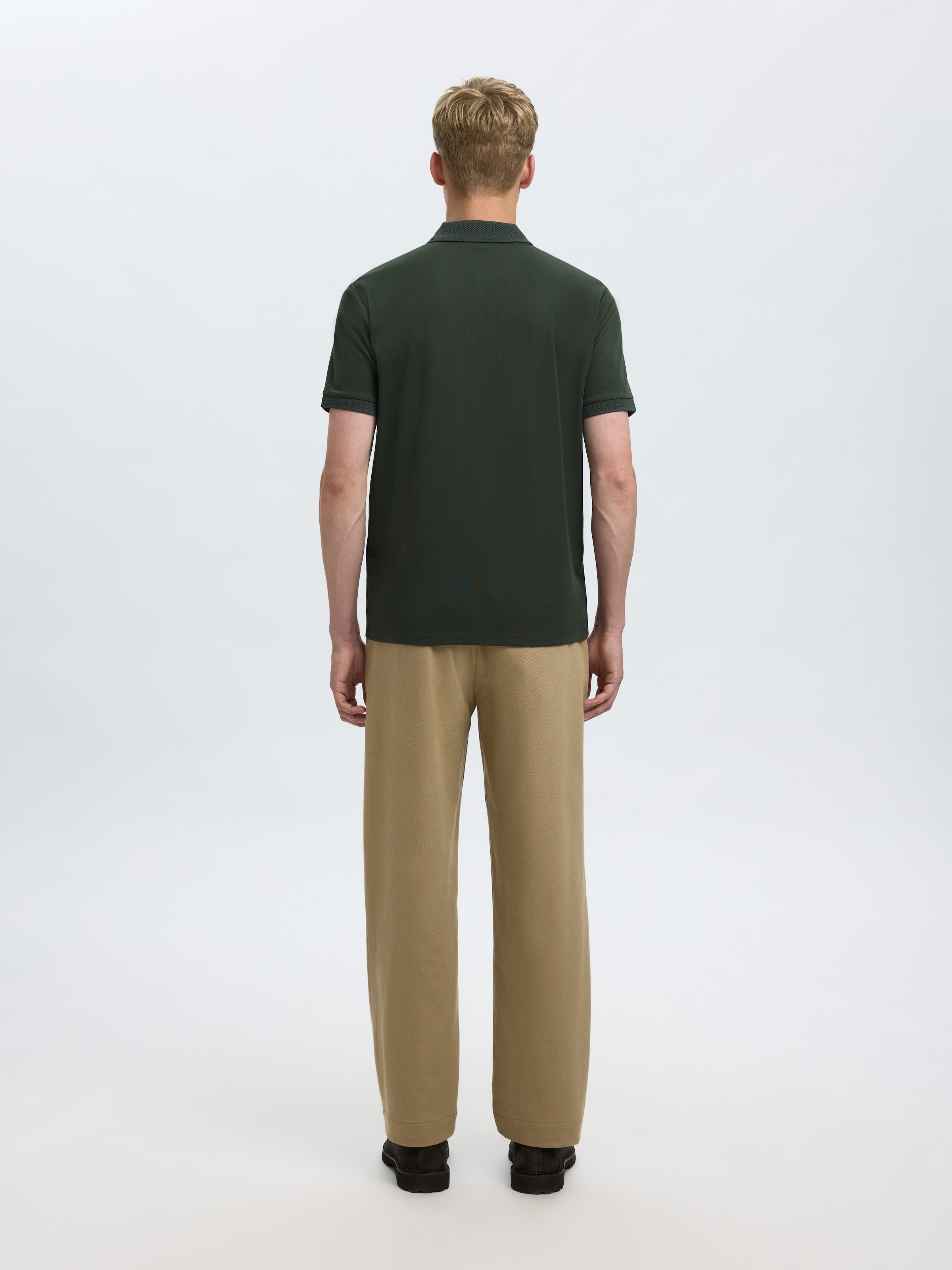 SELECTED HOMME Poloshirt »SLHFAVE ZIP SS POLO NOOS«