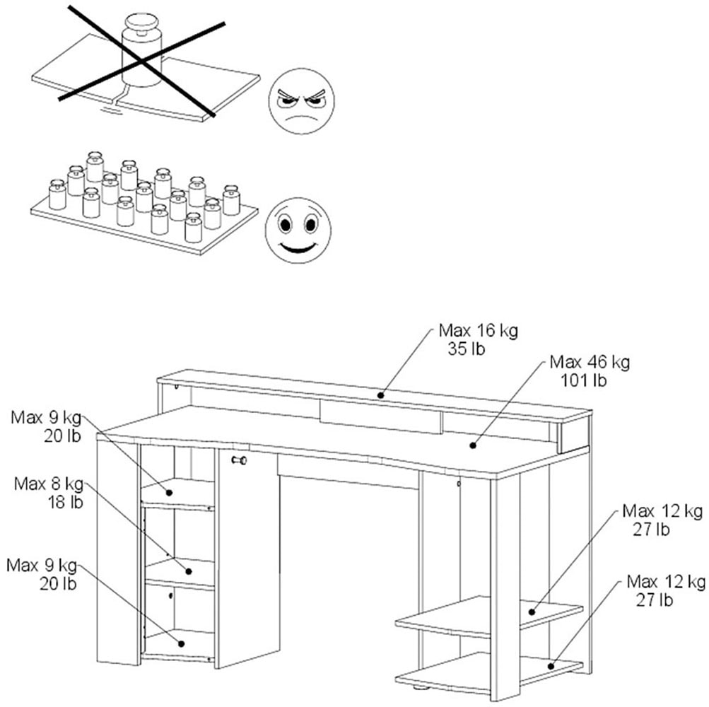Parisot Mehrzweckschrank-Set »Parisot Meta 11« Komplett-Set, 3-teilig, 3 Stk. tlg.