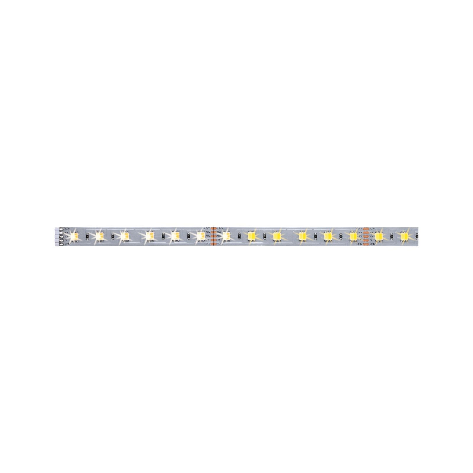 Paulmann LED-Streifen »MaxLED Stripe 1m 6,2W 24V Silber Kunststoff«, 1 St.-flammig, TunableWhite