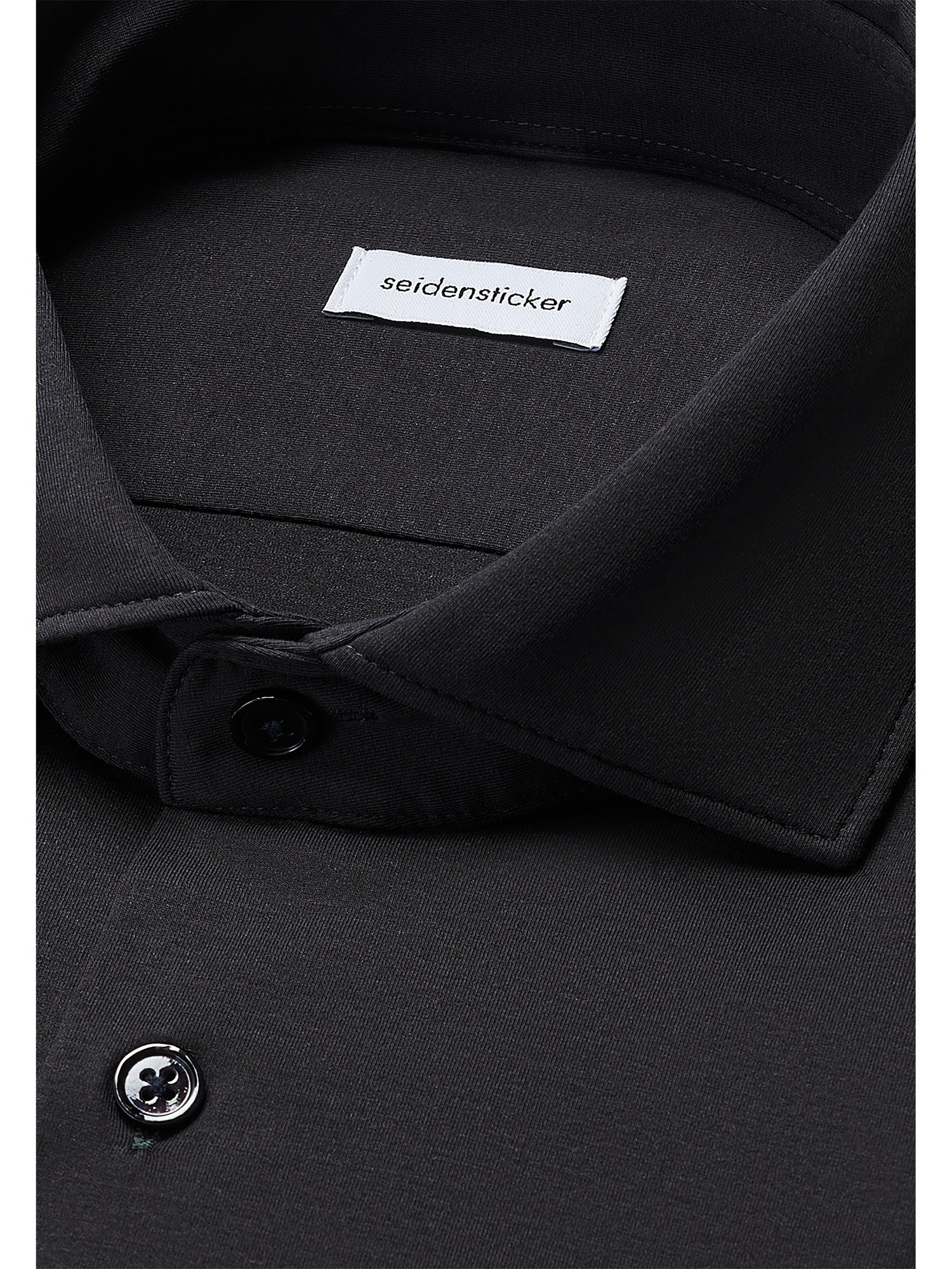 seidensticker Businesshemd »Schwarze Rose«, Slim 1/1 Kentkragen Uni