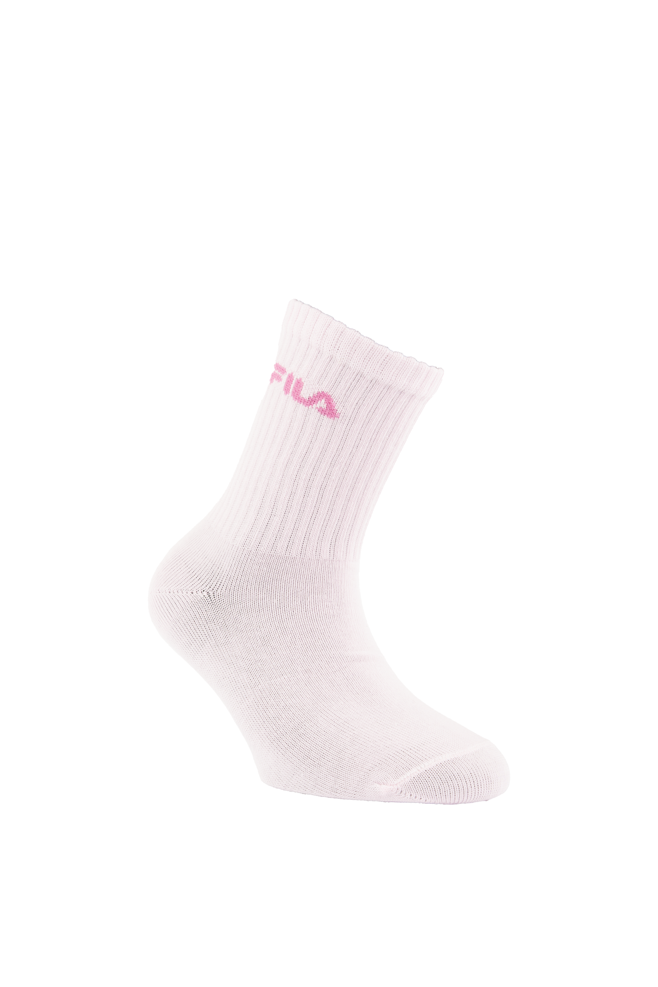 Fila Socken 6 Paar,  mit breitem Rippenbündchen, Cotton-Mix, Love-Design