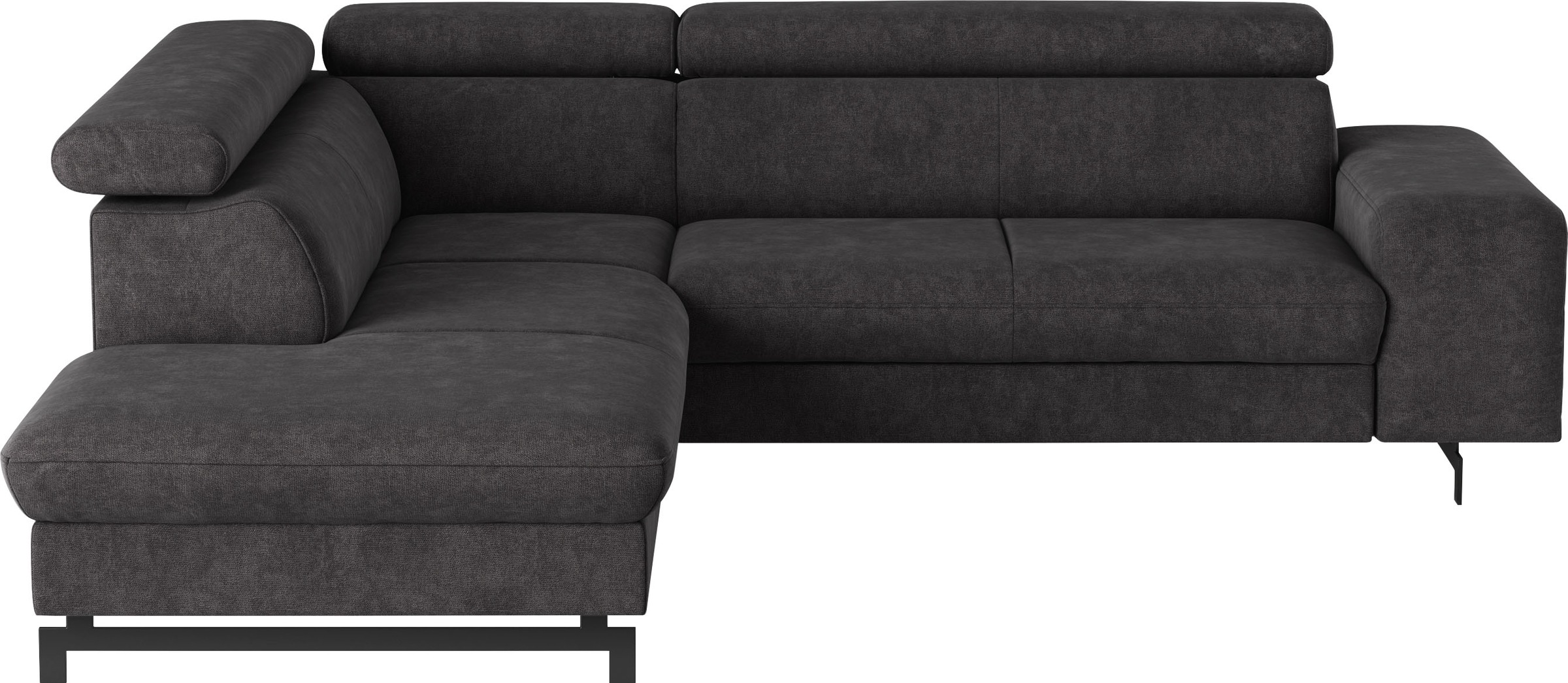 COTTA Ecksofa »Emma L-Form«, mit Kopfteilverstellung, wahlweise mit Bettfunktion & Bettkasten