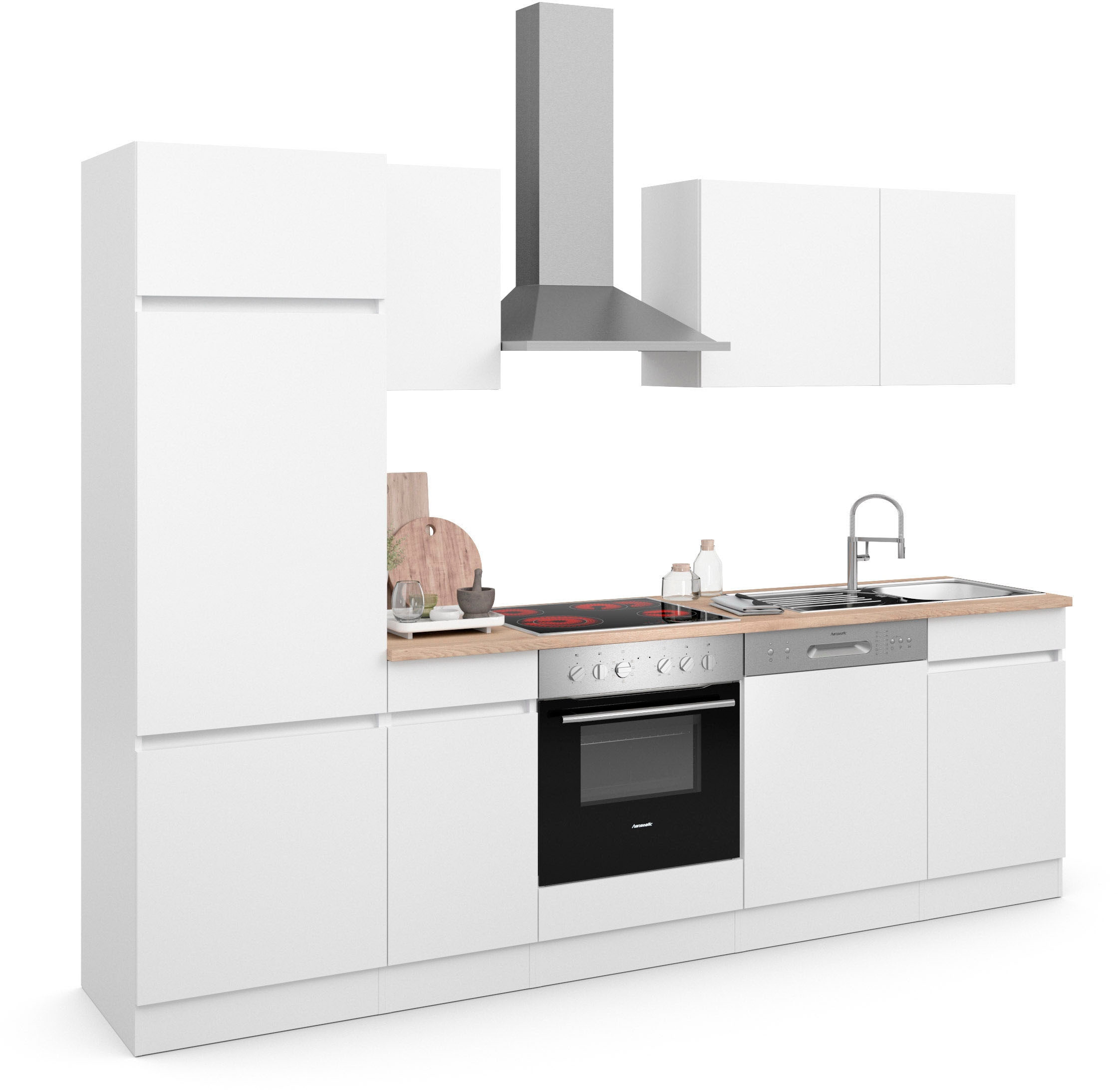 OPTIFIT Küche »Safeli«, Breite 270 cm, wahlweise mit oder ohne Hanseatic-E- Geräte auf Rechnung kaufen