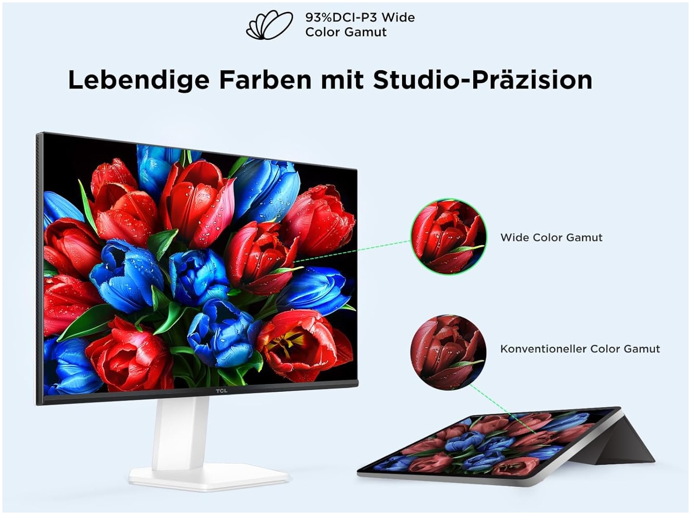 TCL Gaming-Monitor »25G54XD« 62 cm/25 ″  1920 x 1080 px Full HD 5 Reaktionszeit 144 Hz