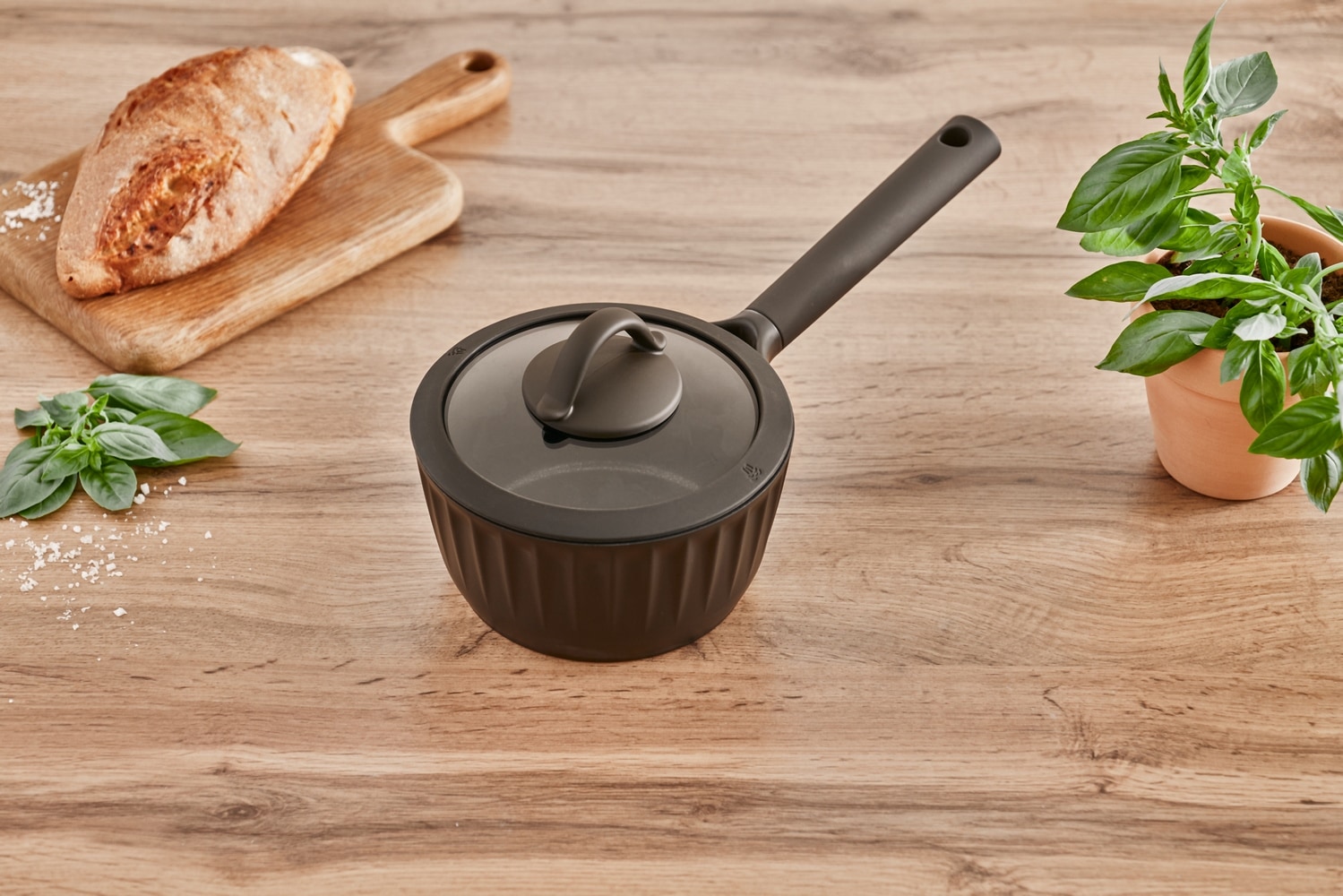 RESTO Kitchenware Kasserolle »Ascella, Schmortopf antihaftbeschichtet und spülmaschinenfest« 2 Stk. tlg. Aluminiumguss