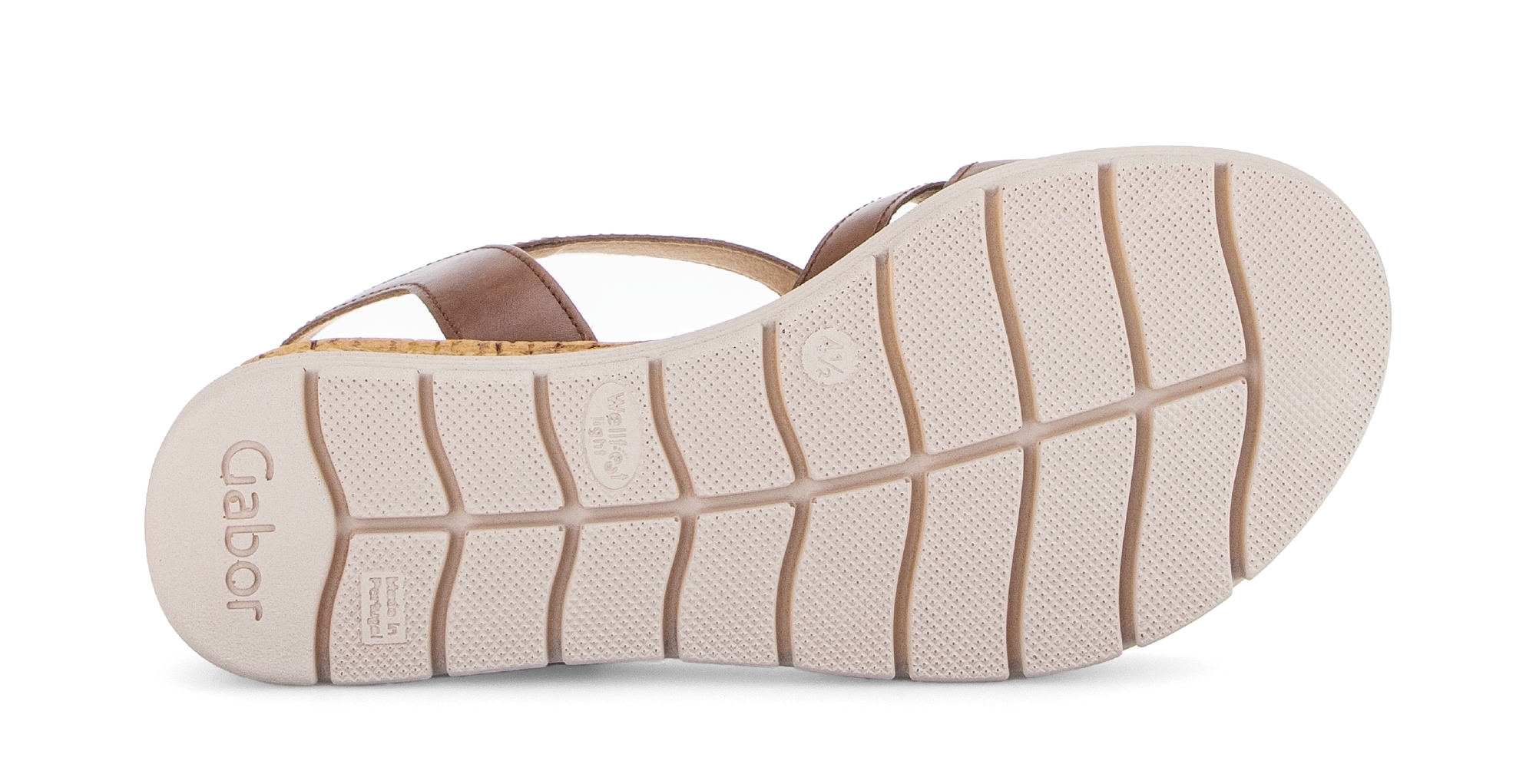 Gabor Keilsandalette »Genua«  , Riemchensandale, Sommerschuh, Komfortschuh in Weite G (=weit)