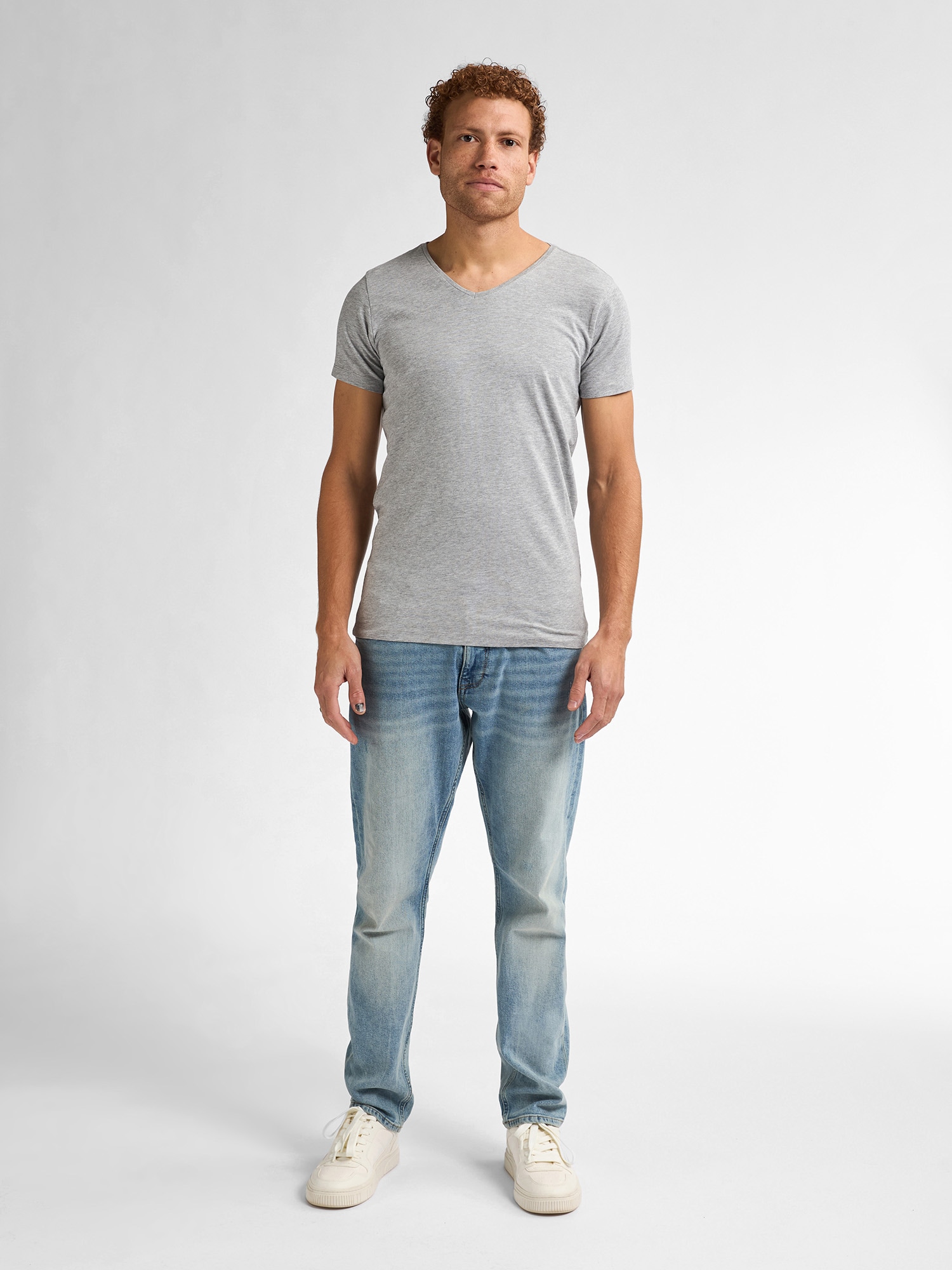 Petrol Industries T-Shirt Packung, 2er-Pack,  V-Ausschnitt