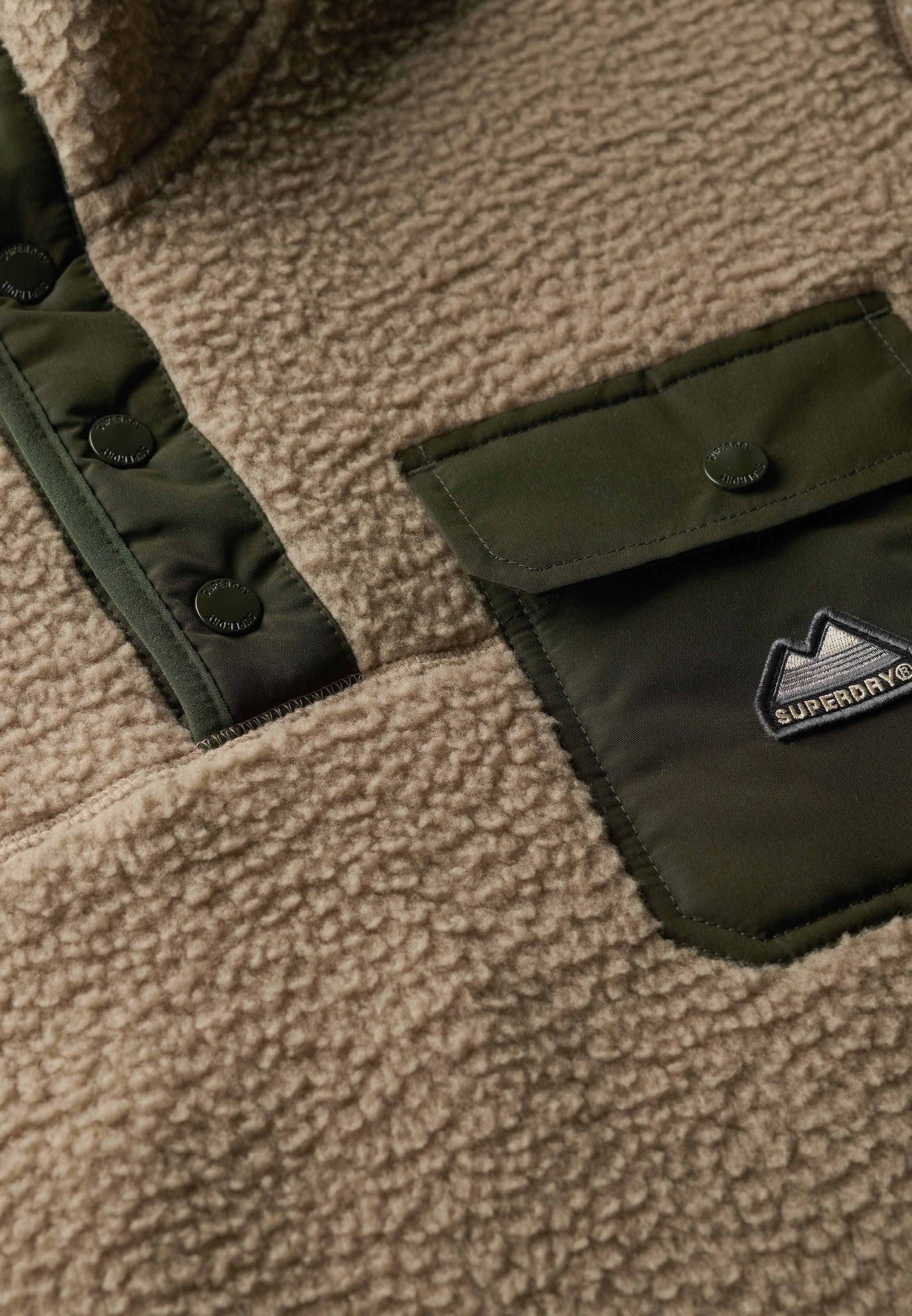 Superdry Sweatshirt »FUJI FLEECE HENLEY«
