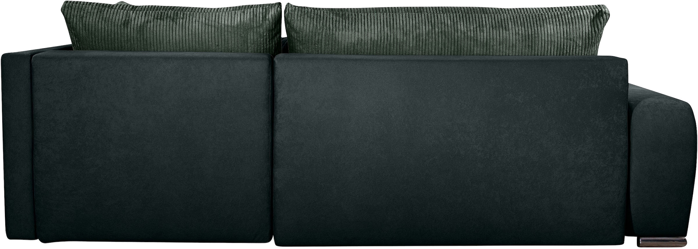COLLECTION AB Ecksofa »Poppy L-Form, B: 227 cm« Bettfunktion, Bettkasten & 1 Zierkissen