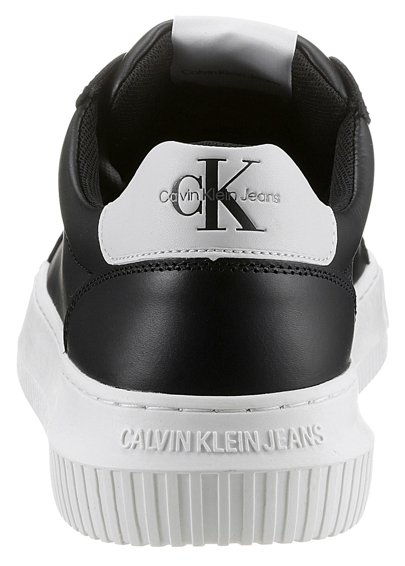 Calvin Klein Jeans Plateausneaker »SEAMUS 20L«, Freizeitschuh, Halbschuh, Schnürschuh mit Kontrastbesatz