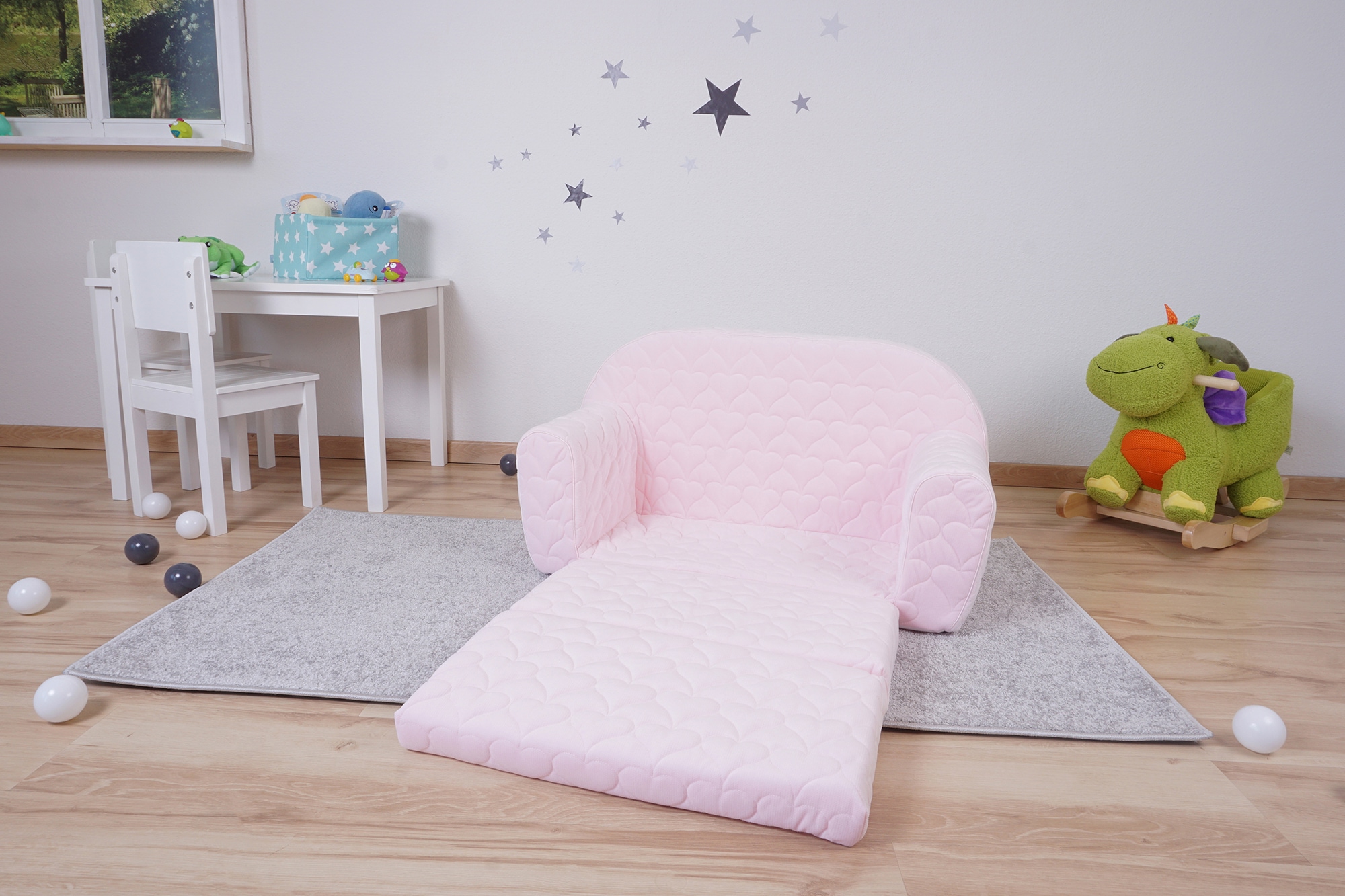 Kinder; für Rose«, Heart Europe Sofa Knorrtoys® bei in Made »Cosy,