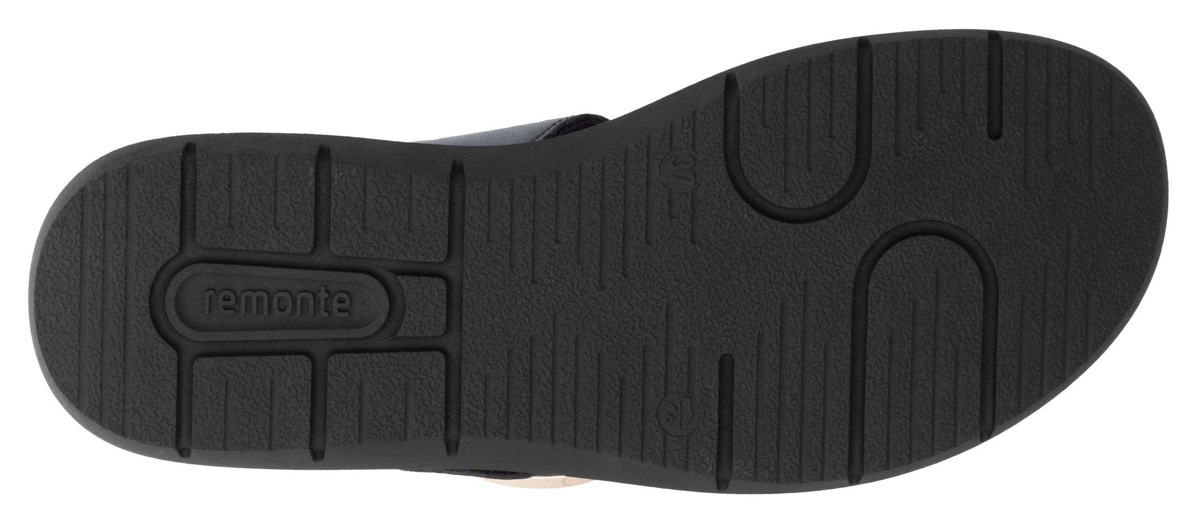 Remonte Riemchensandale, Sandale, Bequemschuh, Sommerschuh mit praktischen Klettverschlüssen